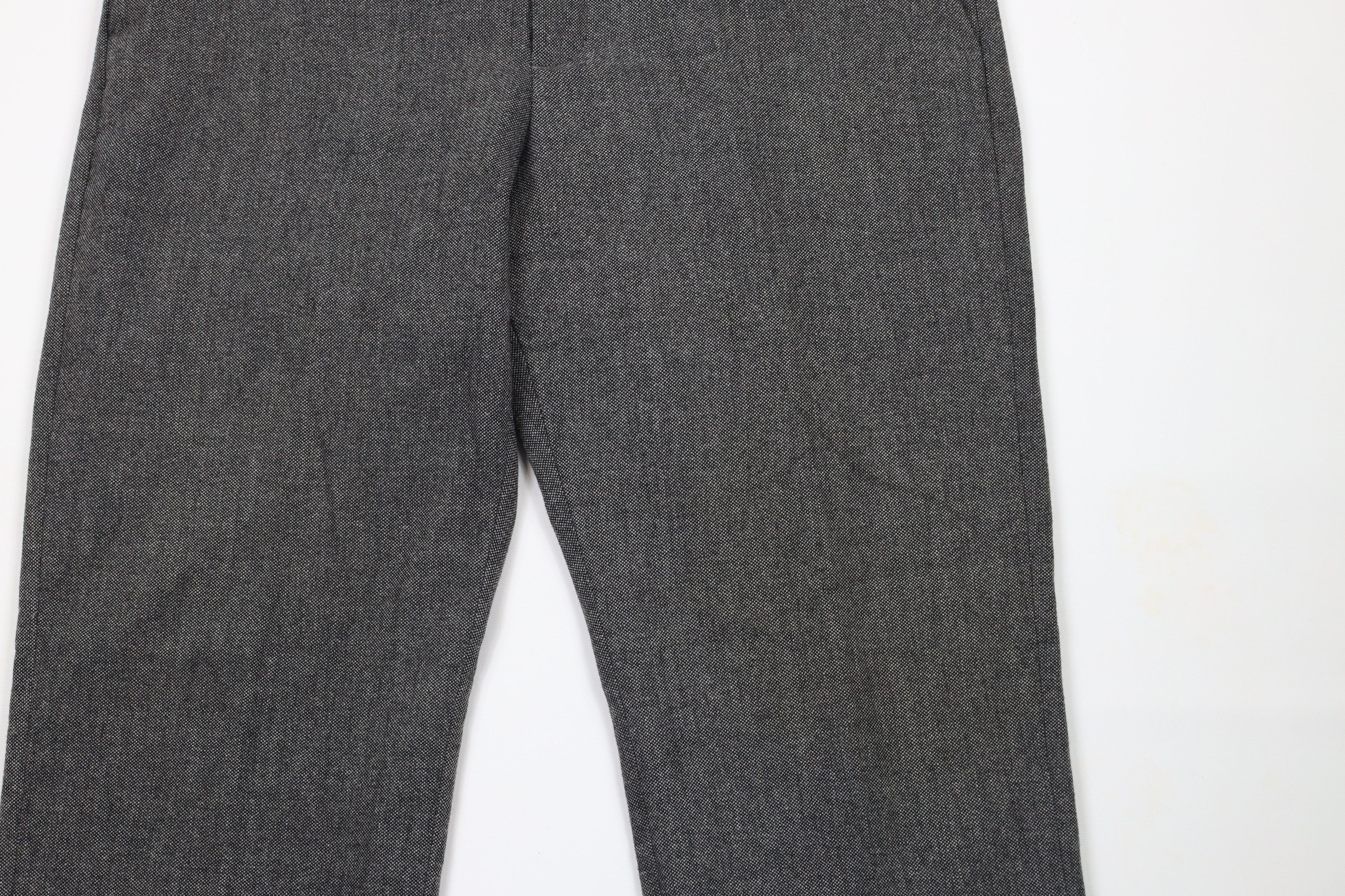Express × Vintage Express Producer Tweed Flat Front Trousers Chino Pants Size US 36 / EU 52 - 3 Thumbnail