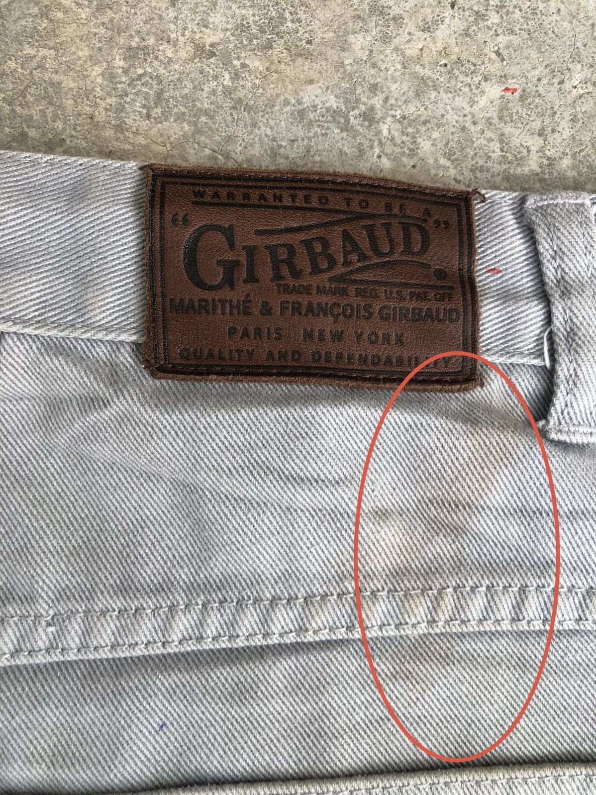 Marithe + Francois Girbaud Marithe Francois Girbaud Baggy Jeans Size US 34 / EU 50 - 18 Thumbnail