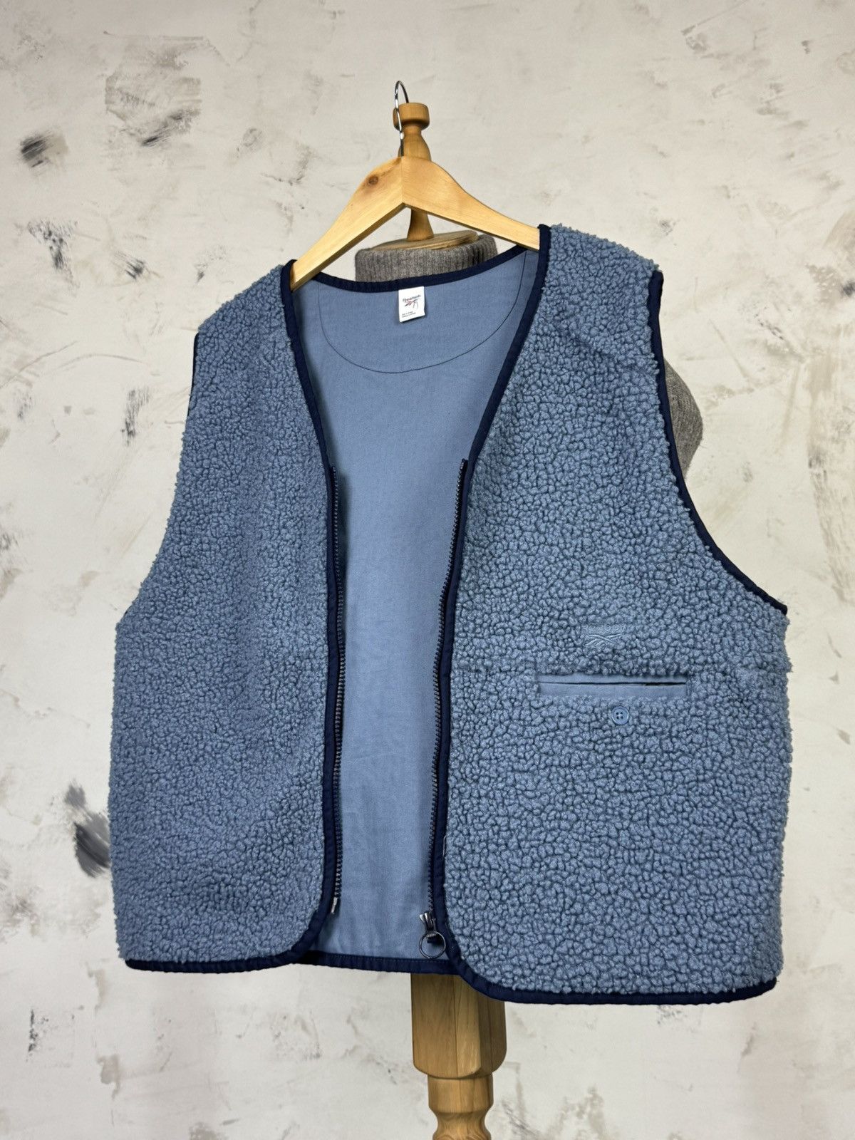 Reebok Vintage Reebok Fleece Vest Size M Size US M / EU 48-50 / 2 - 1 Thumbnail