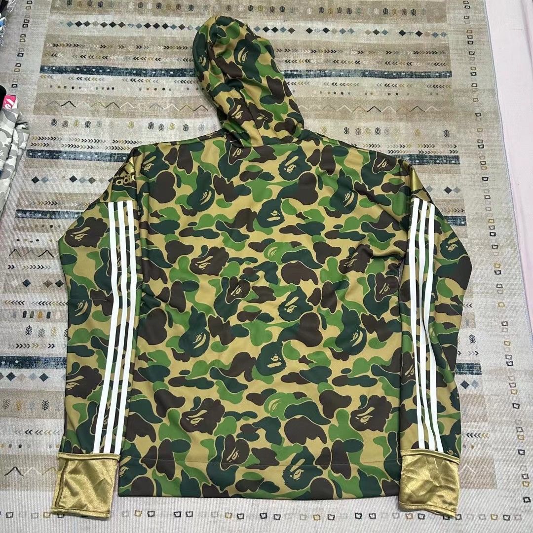 Bape BAPE ADIDAS SHARK FULL ZIP HOODIE Size US M / EU 48-50 / 2 - 9 Thumbnail