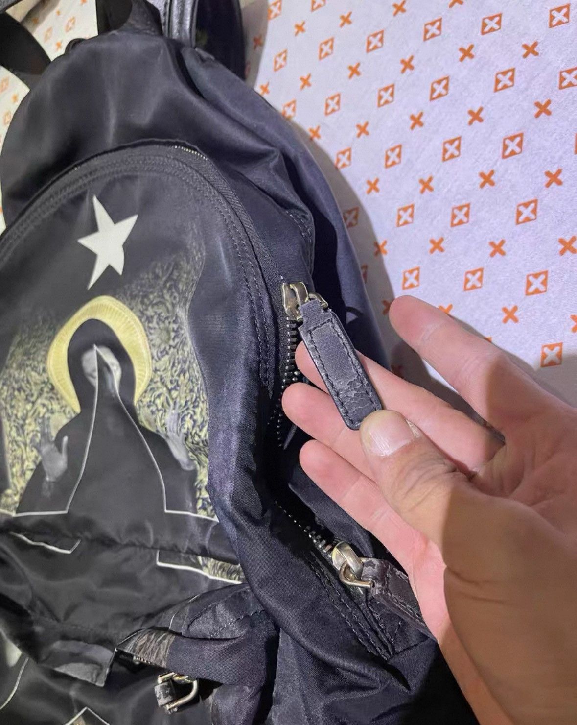 Givenchy Givenchy Virgin Series Fabric Backpack Size ONE SIZE - 11 Thumbnail