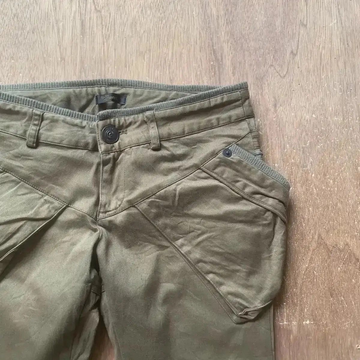 Japanese Brand VTG BARAK DENIM STRETCHABLE SKINNY ZIPPER LEG TROUSERS PANTS Size US 28 / EU 44 - 7 Thumbnail