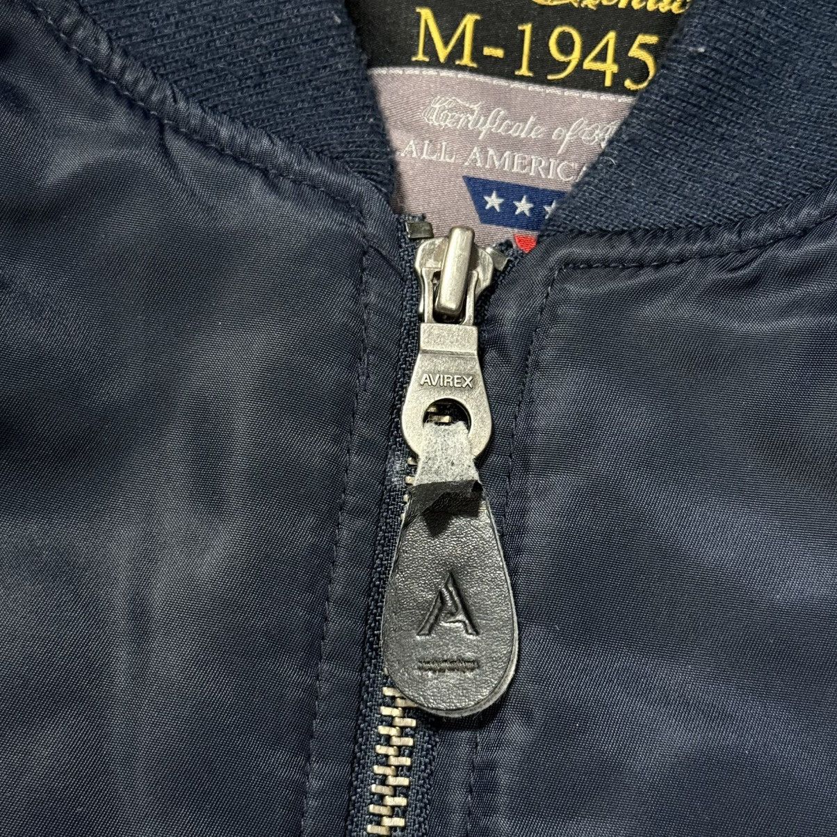 Avirex Avirex Vintage USA Flight MA1 Reversible Bomber Jacket Size US M / EU 48-50 / 2 - 7 Thumbnail