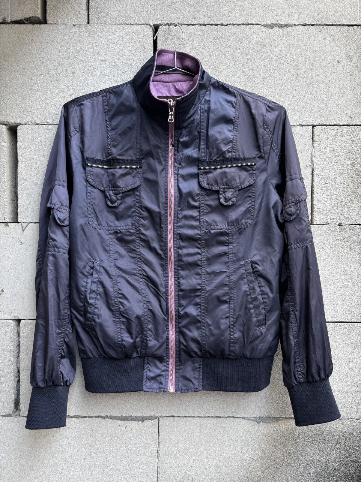 If Six Was Nine UGIZ Faded Windbreaker Zip Jacket Size US S / EU 44-46 / 1 - 1 Thumbnail