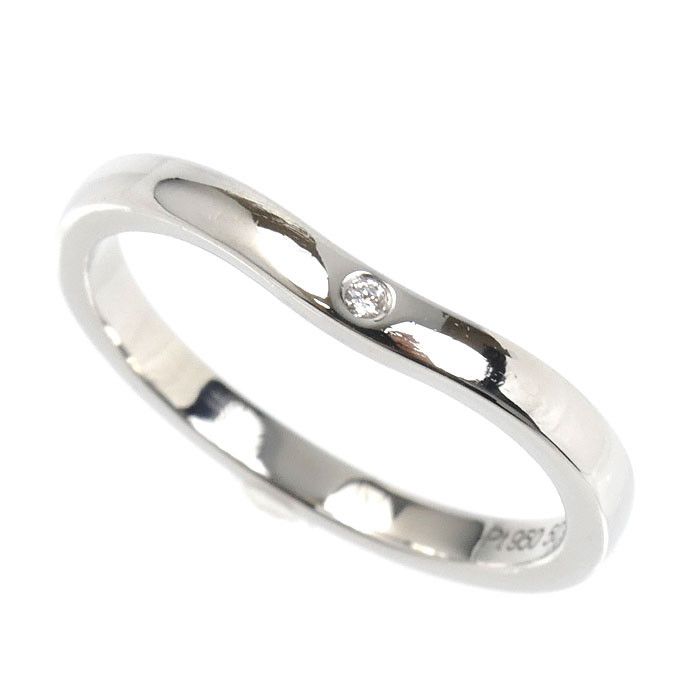 Cartier Cartier Cartier Ballerine Pt950 Platinum Diamond Ring Size 10 Precious Metal Ring B4092950 DUTY FREE for USA Size ONE SIZE - 1 Thumbnail