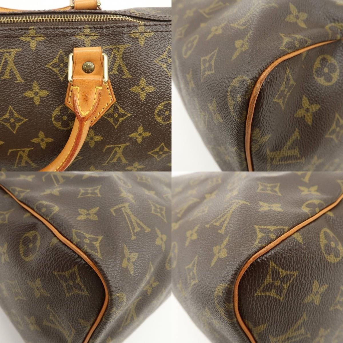 Louis Vuitton Louis Vuitton Monogram Speedy 40 Satchel Brown Size ONE SIZE - 5 Thumbnail