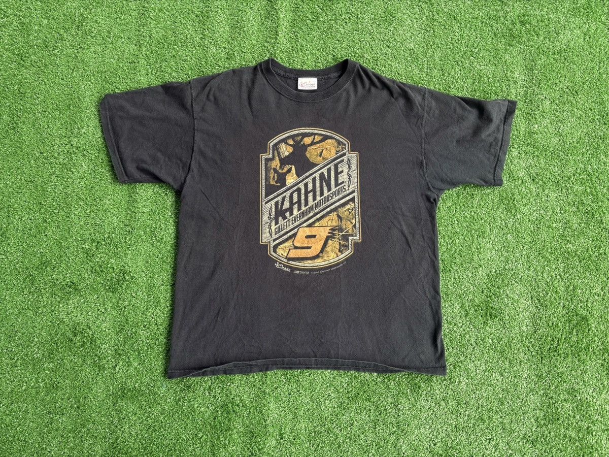 NASCAR × Vintage Vintage NASCAR KAHNE Shirt Y2K Size US XL / EU 56 / 4 - 1 Thumbnail
