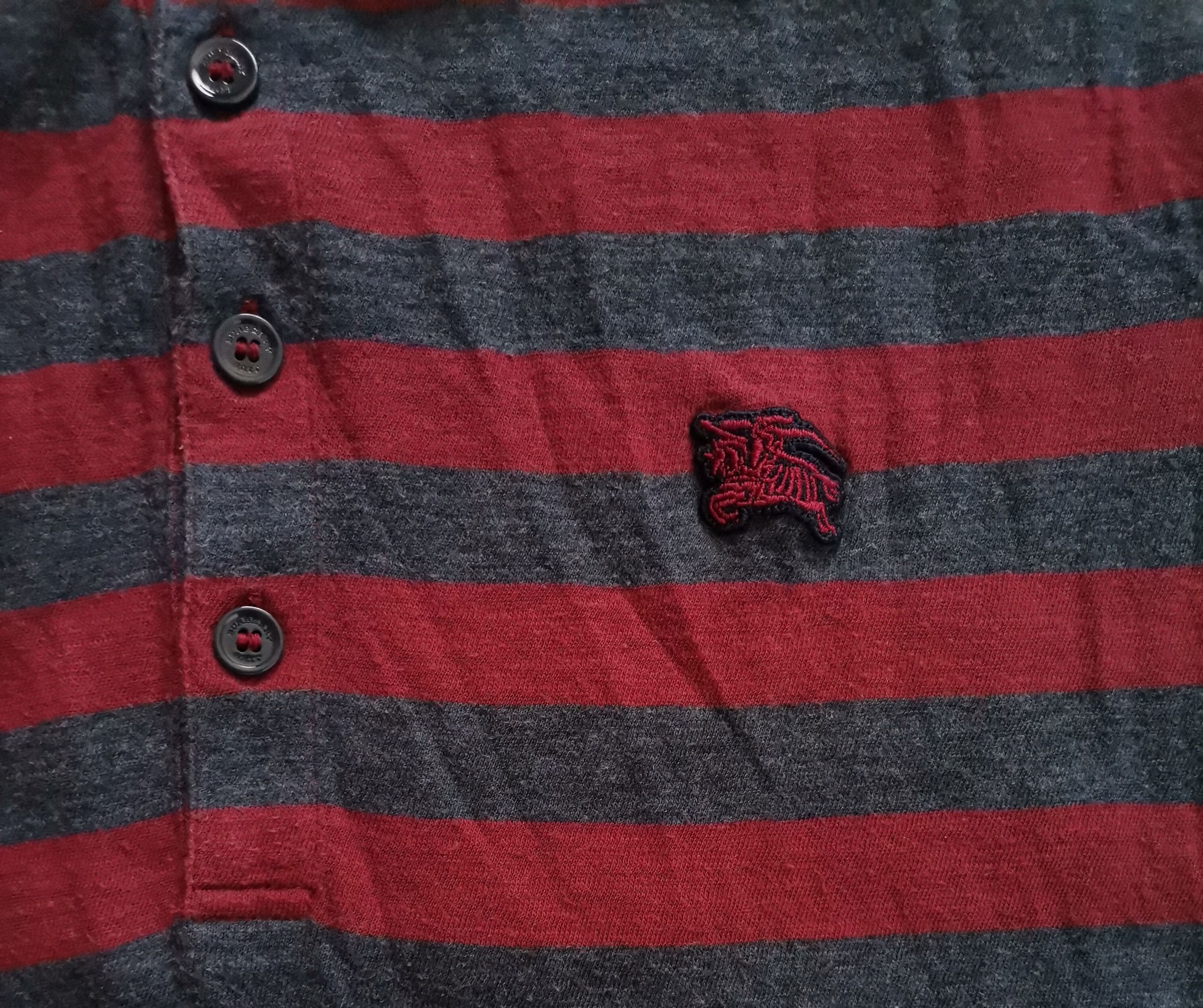 Burberry Burberry Brit Striped Polo Size US L / EU 52-54 / 3 - 2 Thumbnail