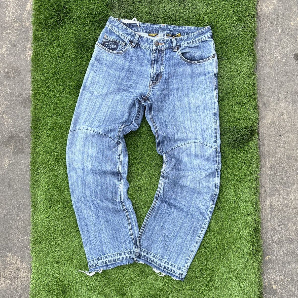 Other Vintage Kevlar Enforced Panel Denim Jeans Size US 36 / EU 52 - 1 Thumbnail