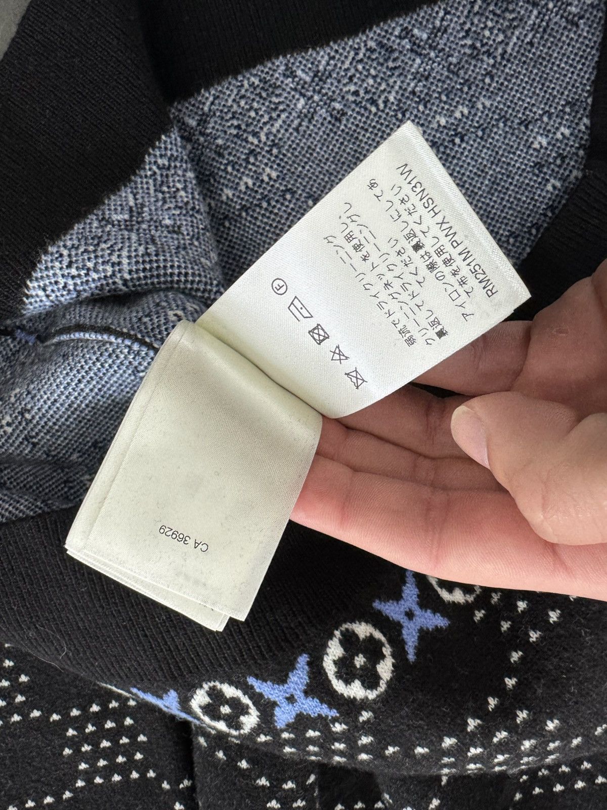 Louis Vuitton Louis vuitton Jacquard Wool Pullover Size US L / EU 52-54 / 3 - 5 Thumbnail