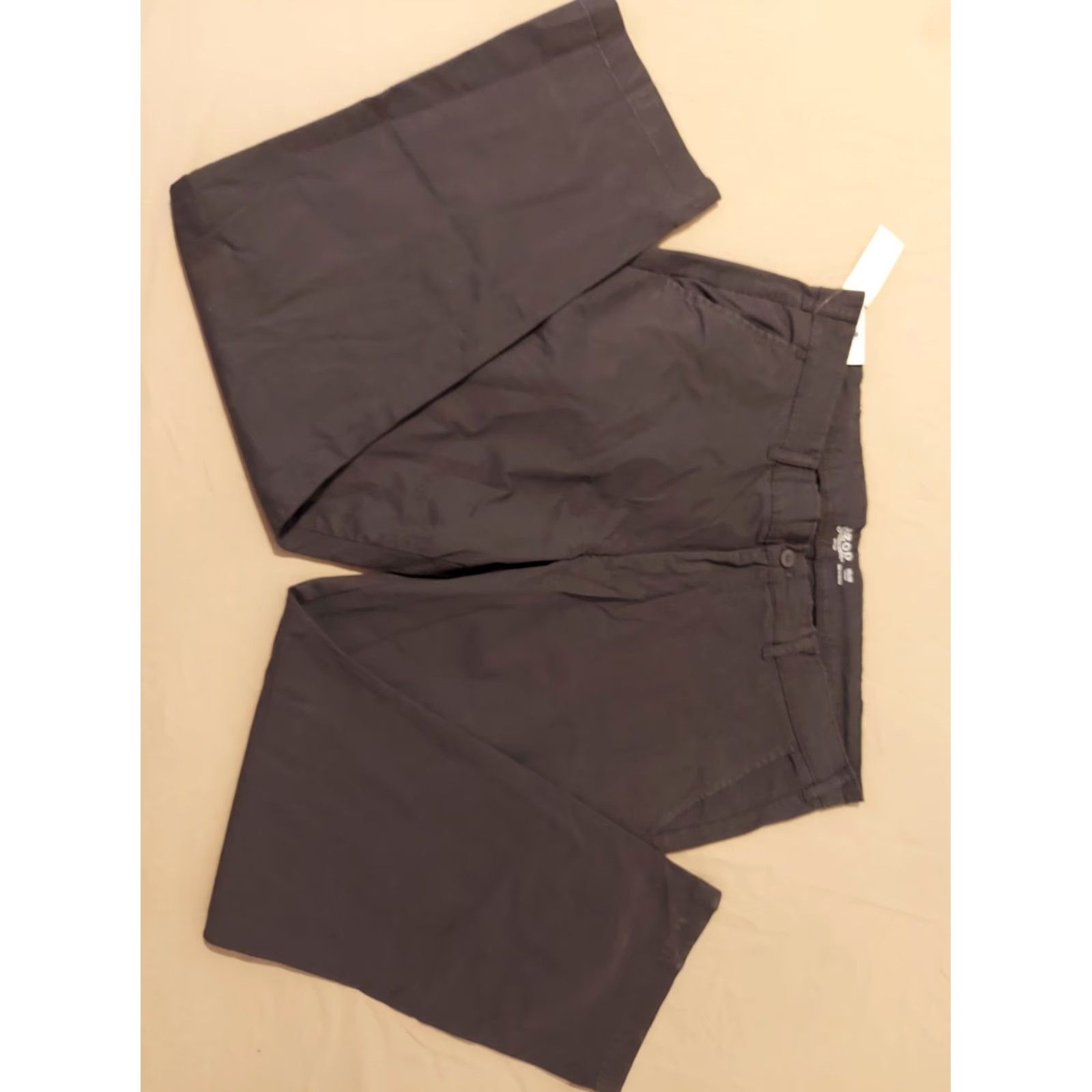 Izod VINTAGE IZOD Mens Pants Chino Gray 38x30 40x30 Stretch Regular Dress Slacks Trouser Shirt? Size US 38 / EU 54 - 5 Thumbnail