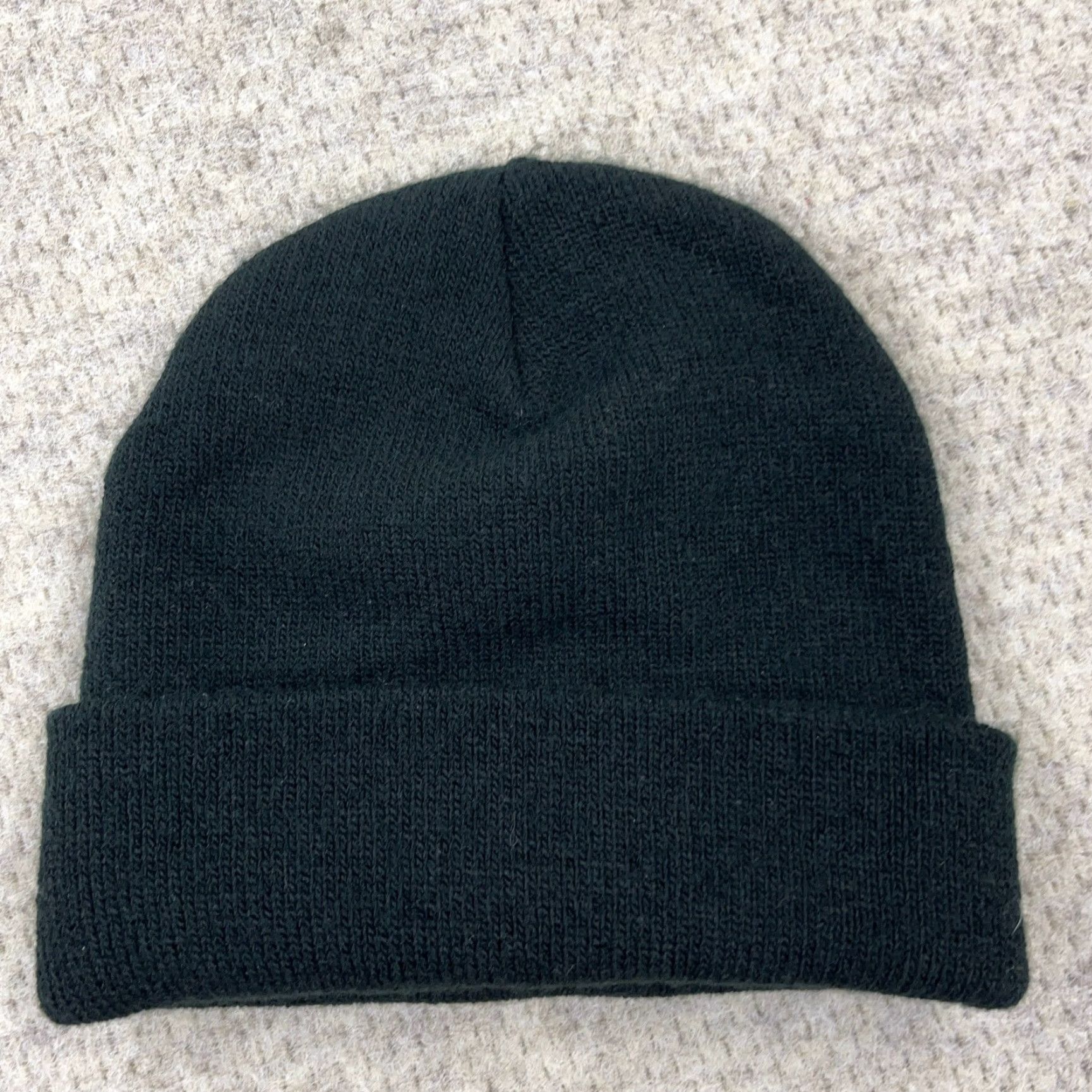 Life is Good Life is Good Beanie Hat Cap Knit Black One Size Adult Mens Life is Good Logo Vintage-Style Beanie Size ONE SIZE - 3 Thumbnail