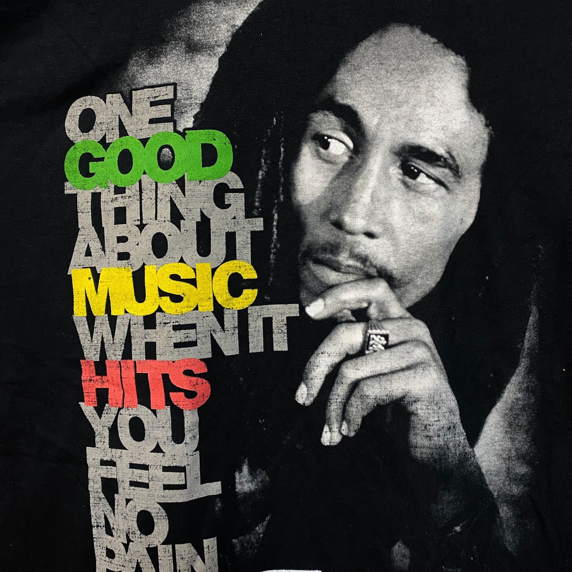 Bob Marley Bob Marley Good Music Hits Graphic Design T-Shirt Large Size US L / EU 52-54 / 3 - 2 Thumbnail