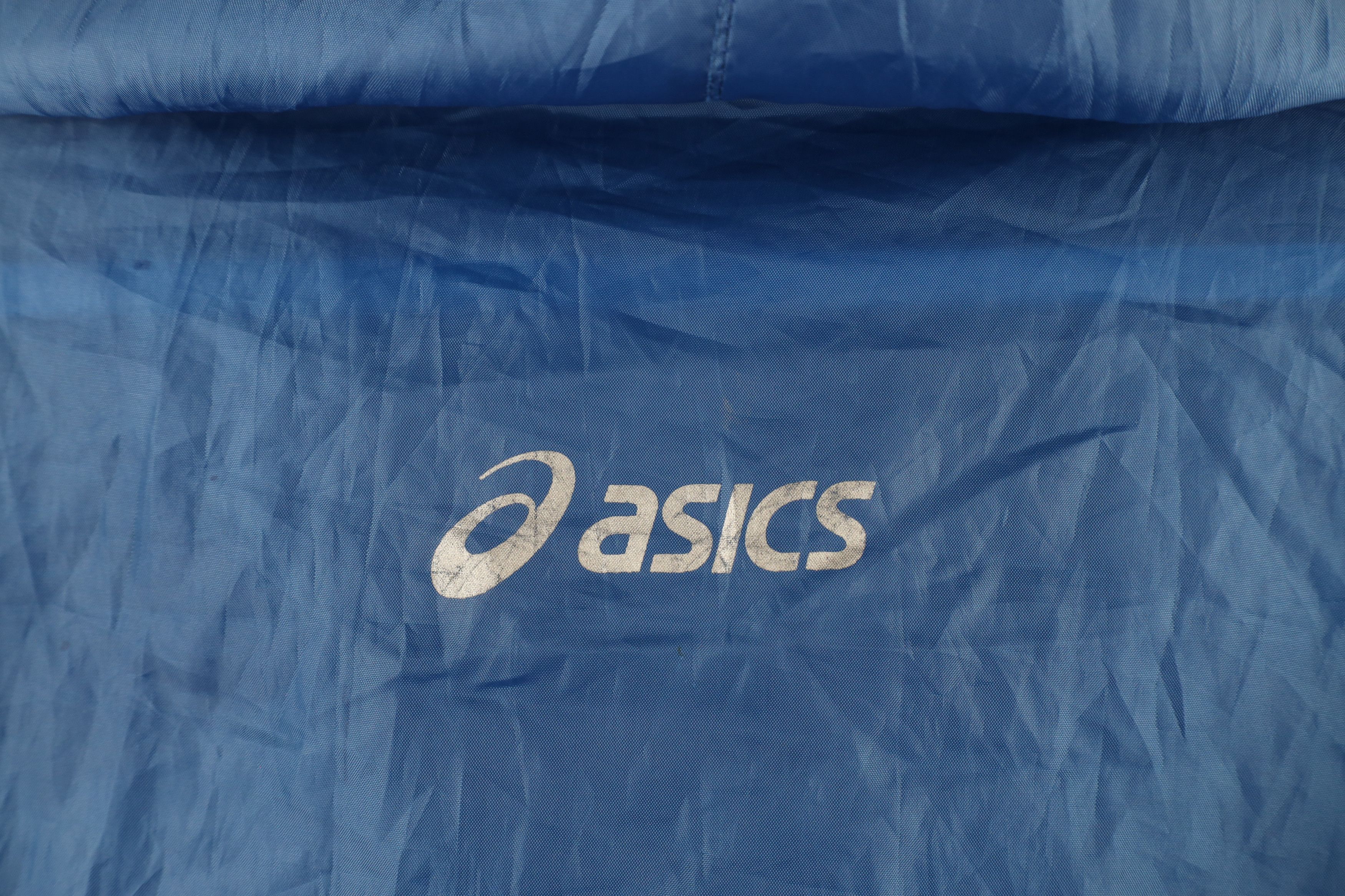 Asics × Vintage Vintage 90s Asics Out Lightweight Hooded Windbreaker Jacket Size US XL / EU 56 / 4 - 12 Thumbnail