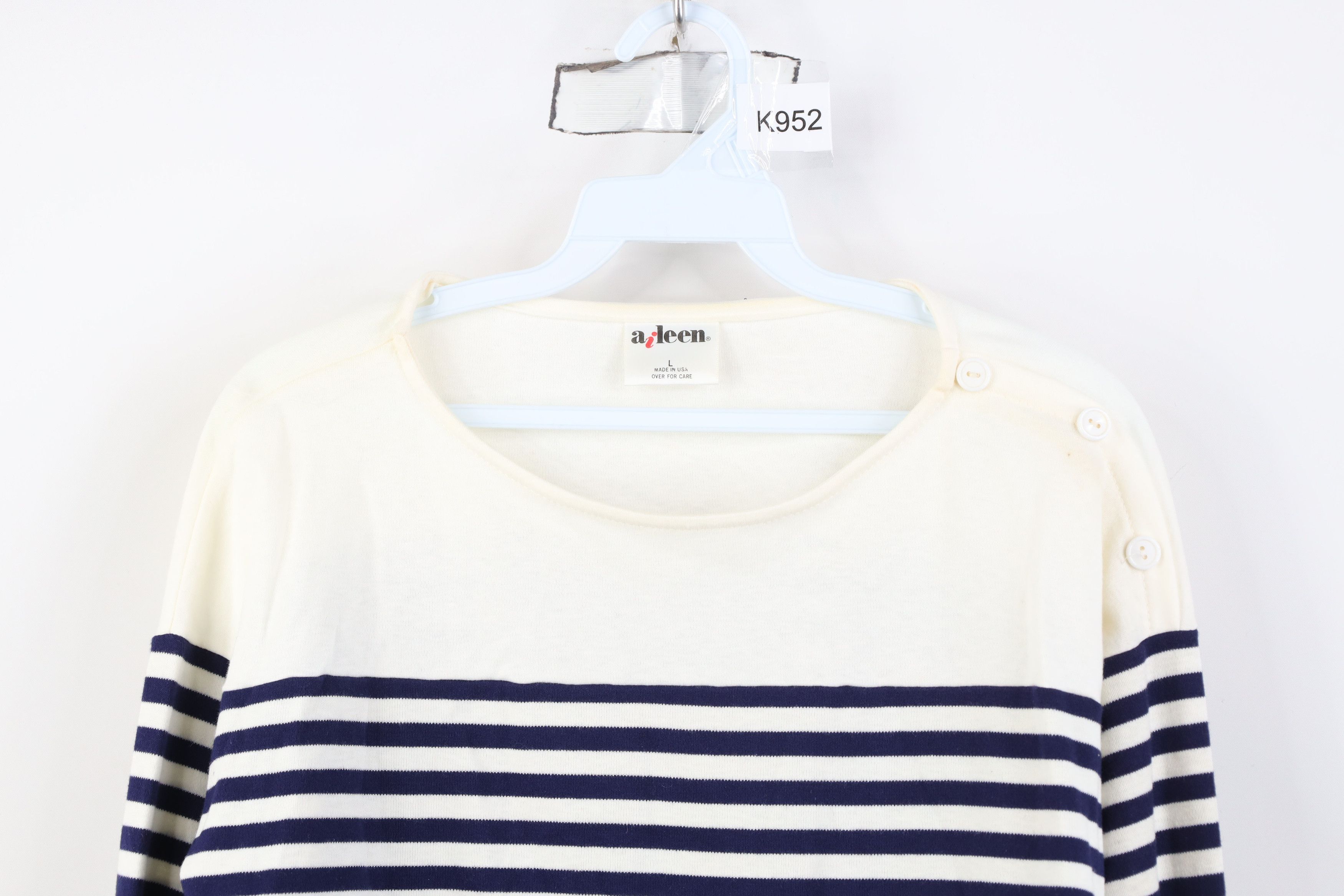 Vintage Vintage 80s 90s Streetwear Pullover Long Sleeve T-Shirt USA Size L / US 10 / IT 46 - 2 Thumbnail
