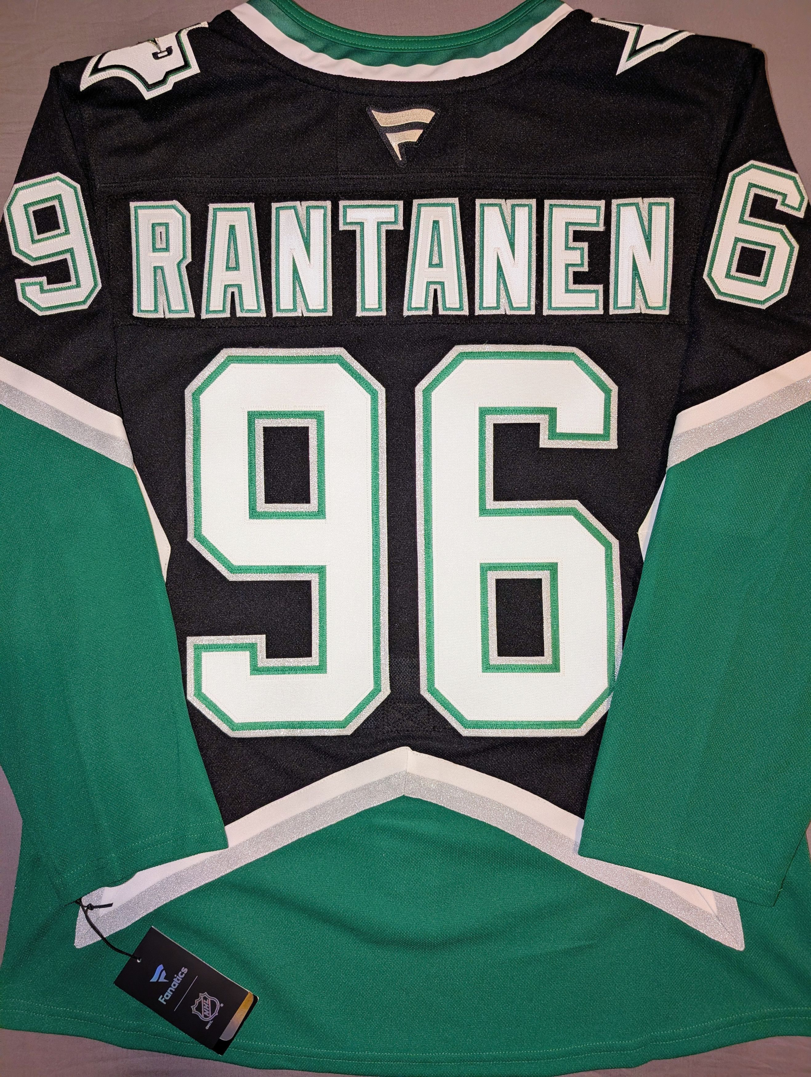 NHL Mikko Rantanen Dallas Stars 3rd jersey Fanatics Premium sz50 Size US M / EU 48-50 / 2 - 1 Thumbnail