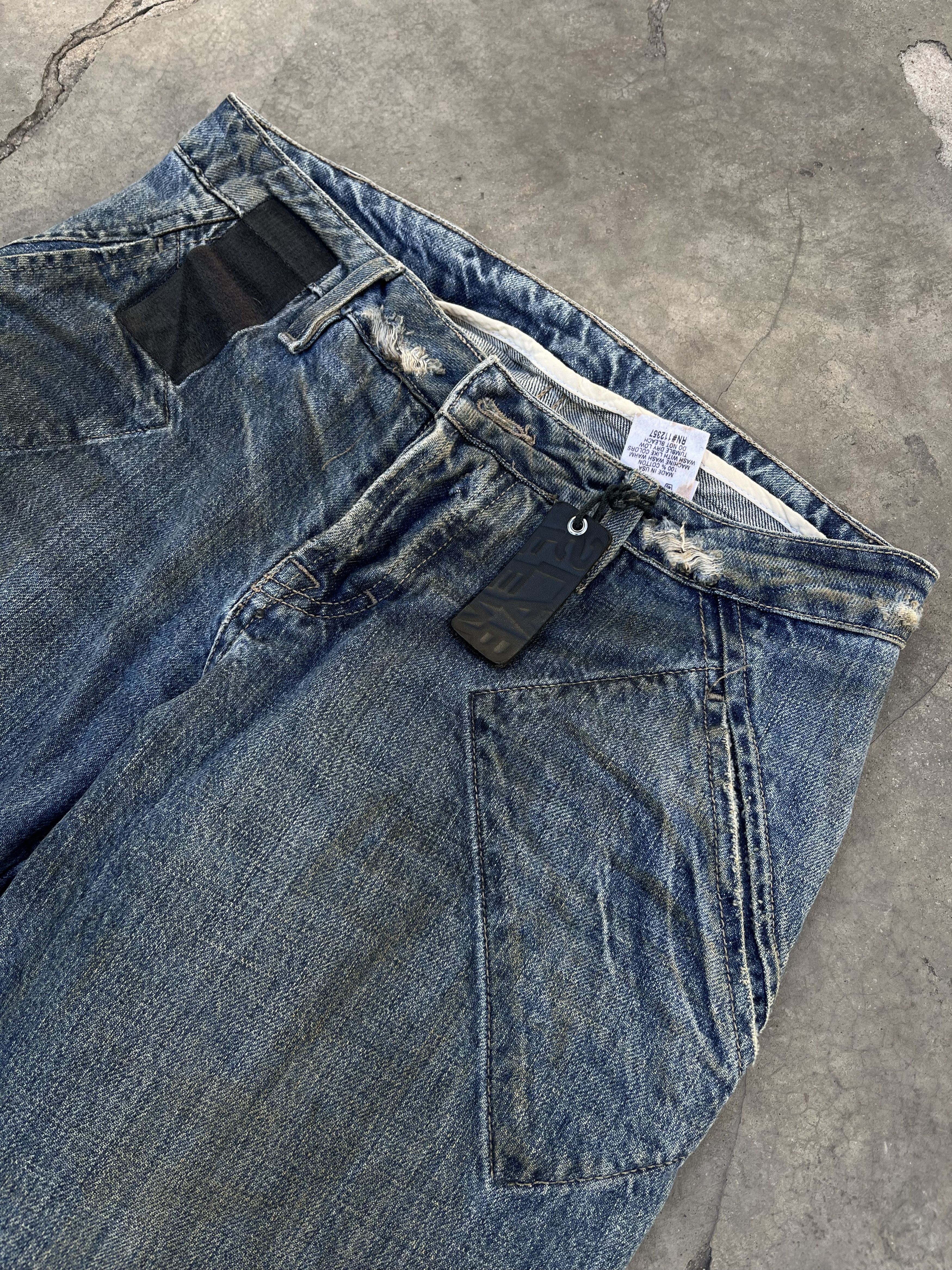 Rick Owens Rick Owens SLAB Spiral Cut Jeans Size 24" / US 00 / IT 34 - 3 Thumbnail