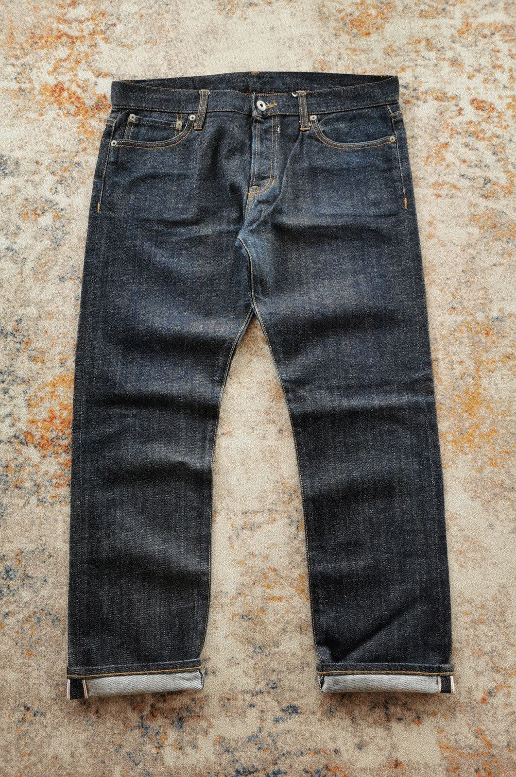 Japanese Brand × Jean Stooge Selvedge Denim Jeans Size US 35 - 7 Thumbnail