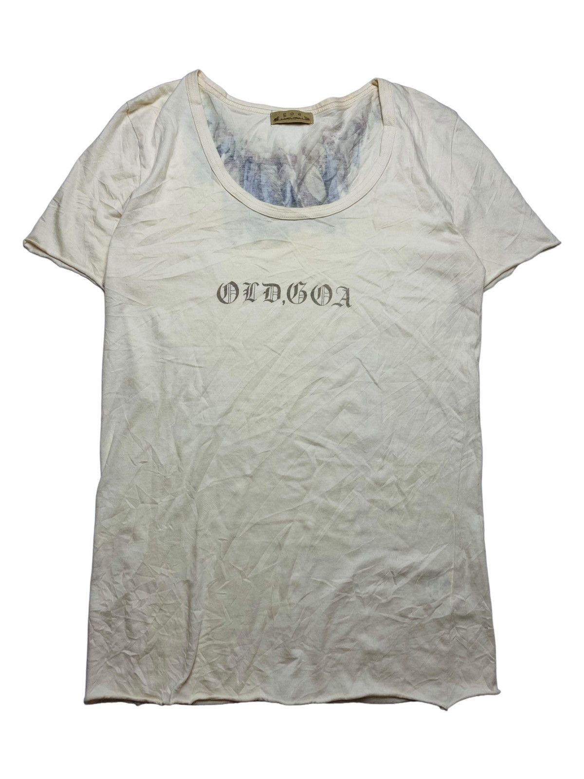 トップス archive goa three feathers print T-shirt 2000s Archive G.O.A - Feathers Tee