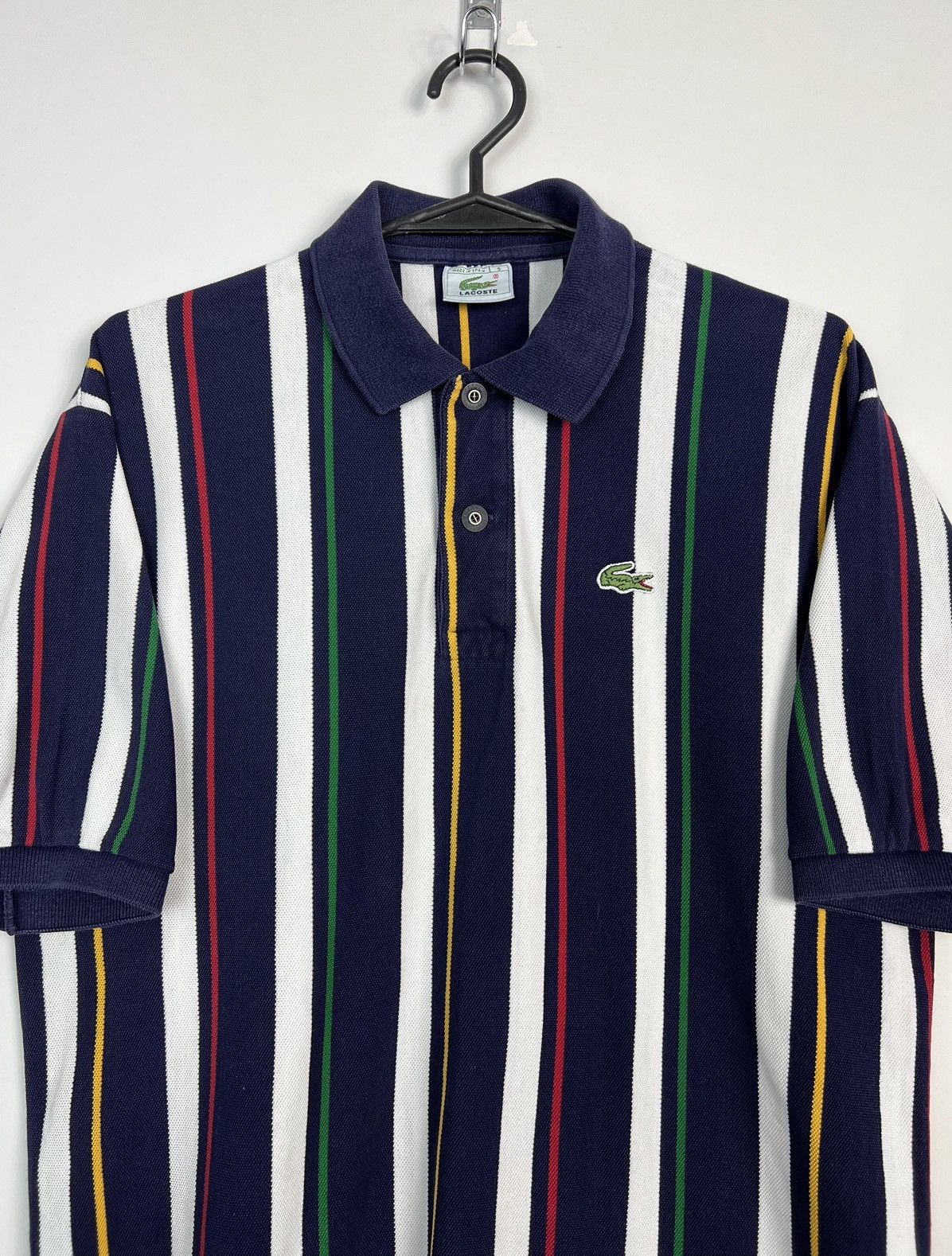 Lacoste Polo Shirt Lacoste Vintage Small Logo Size US M / EU 48-50 / 2 - 2 Thumbnail