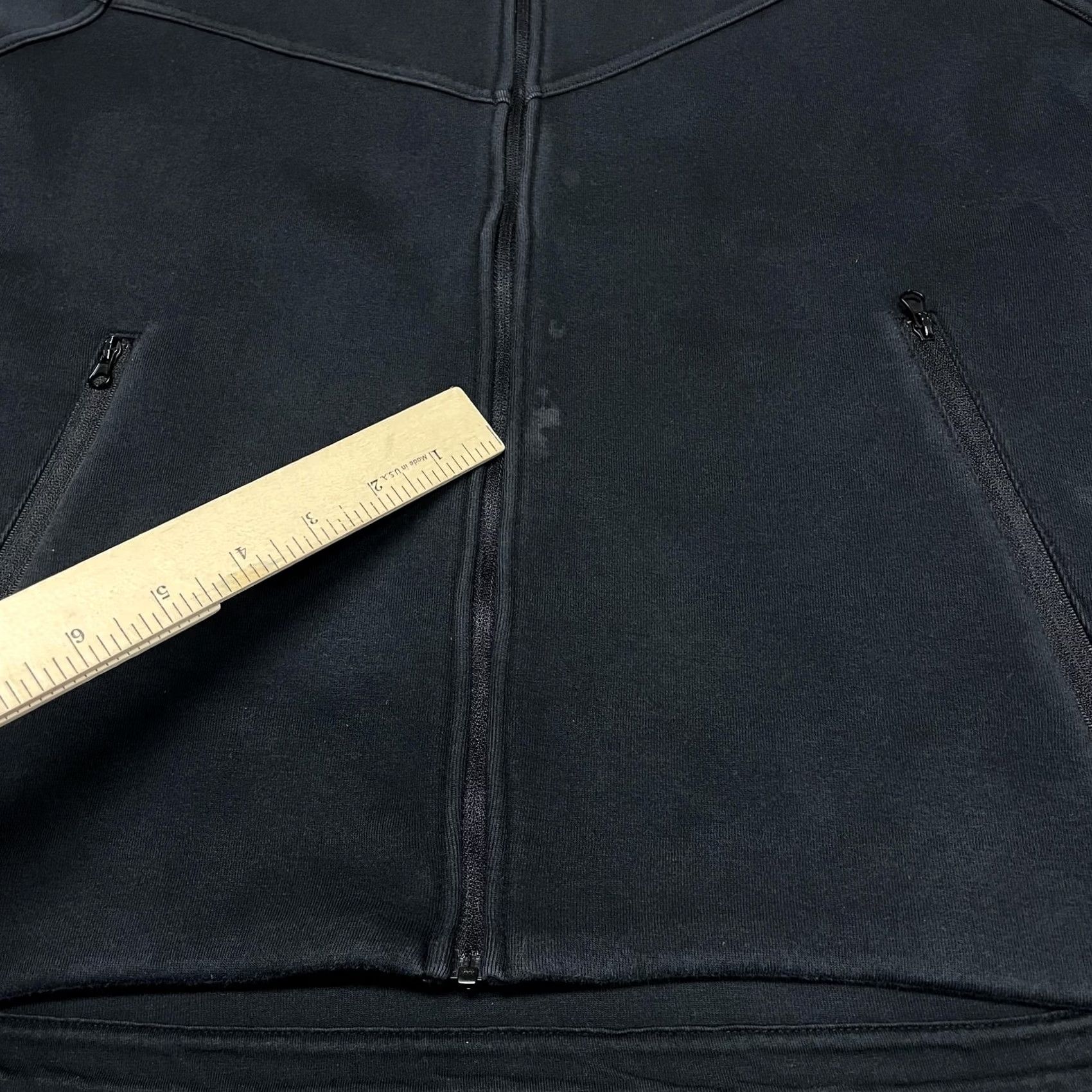 Nike Nike Hoodie Mens M Black Full Zip Raglan Pockets Sweatshirt Athletic Size US M / EU 48-50 / 2 - 2 Thumbnail