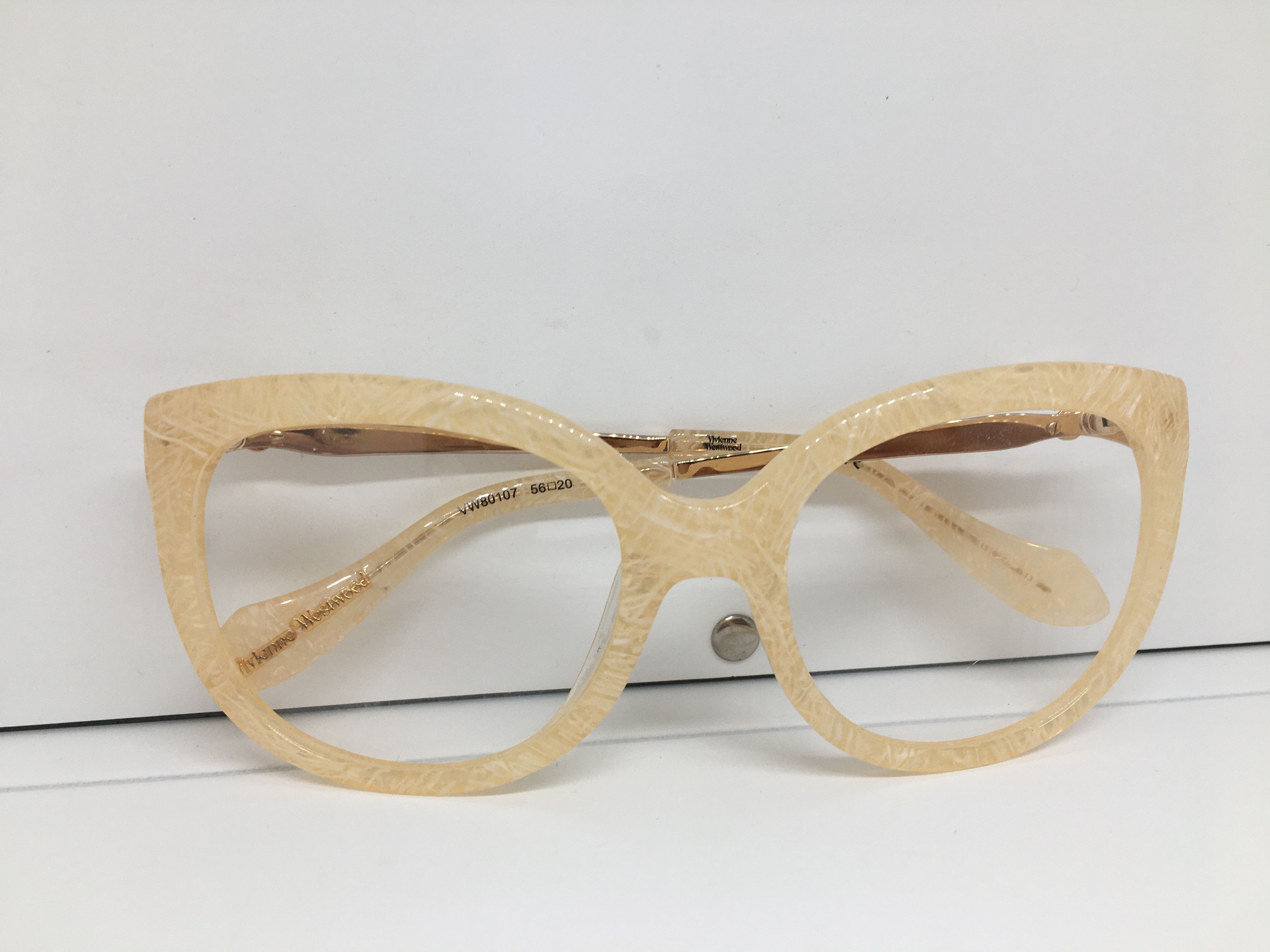 Vivienne Westwood Vivienne Westwood VW80107 Woman Cat Eye Eyeglasses Frame Size ONE SIZE - 8 Thumbnail