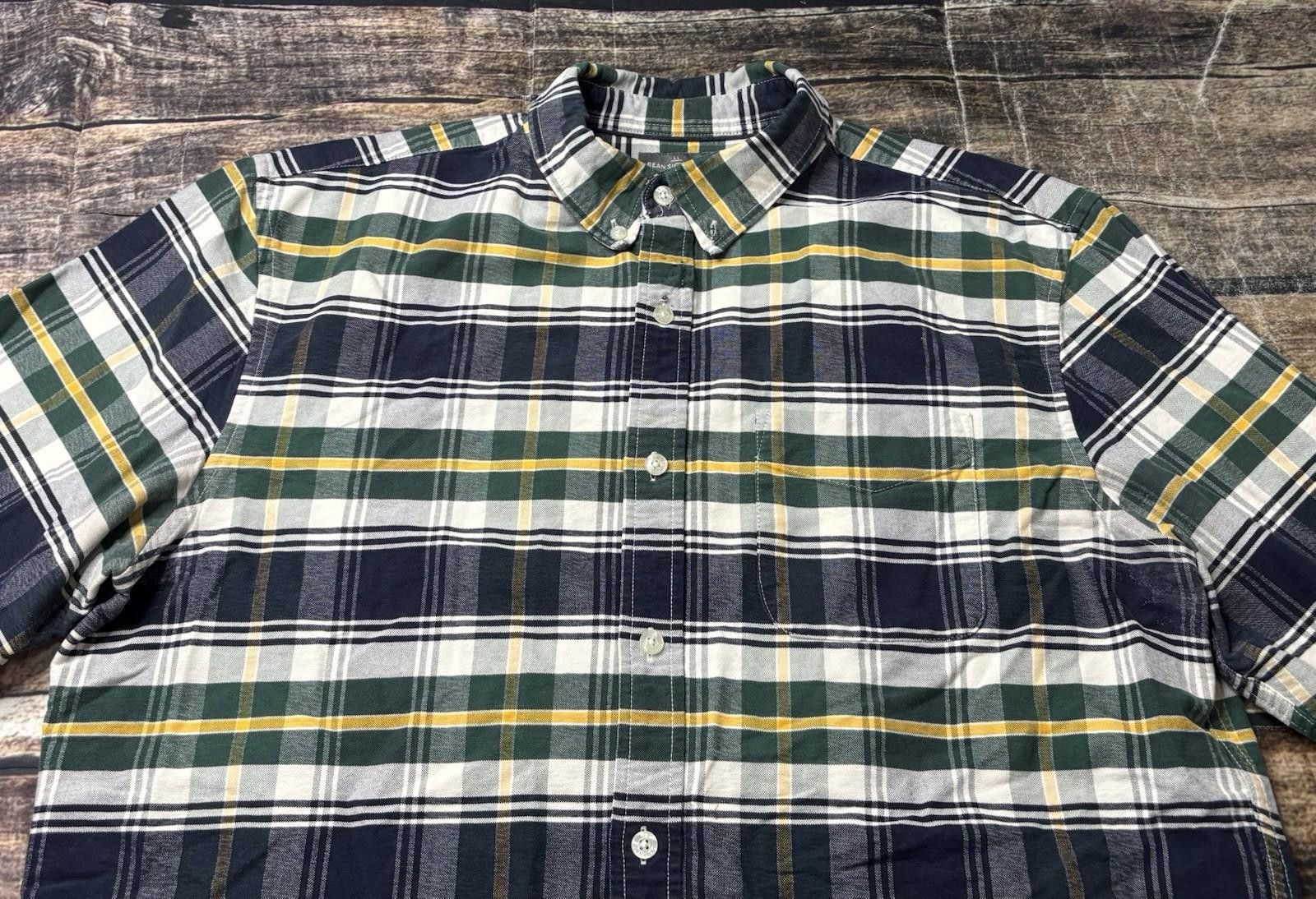 L.L. Bean LL Bean Signature Shirt Mens L Tall Flannel Plaid Cotton Size US L / EU 52-54 / 3 - 4 Thumbnail