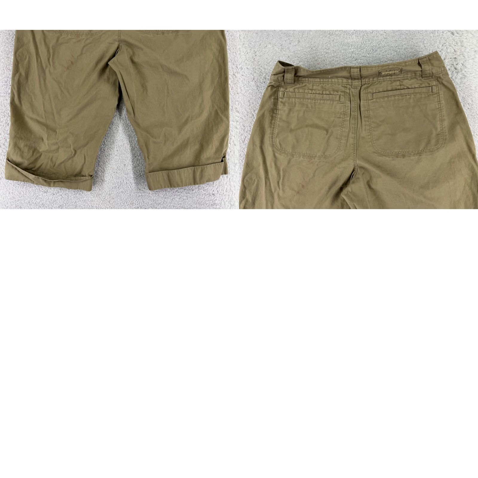 Patagonia Patagonia Shorts Womens 8 Beige All-Wear Capris 100% Cotton Hiking Camping 28x14 Size 30" / US 8 / IT 44 - 10 Thumbnail
