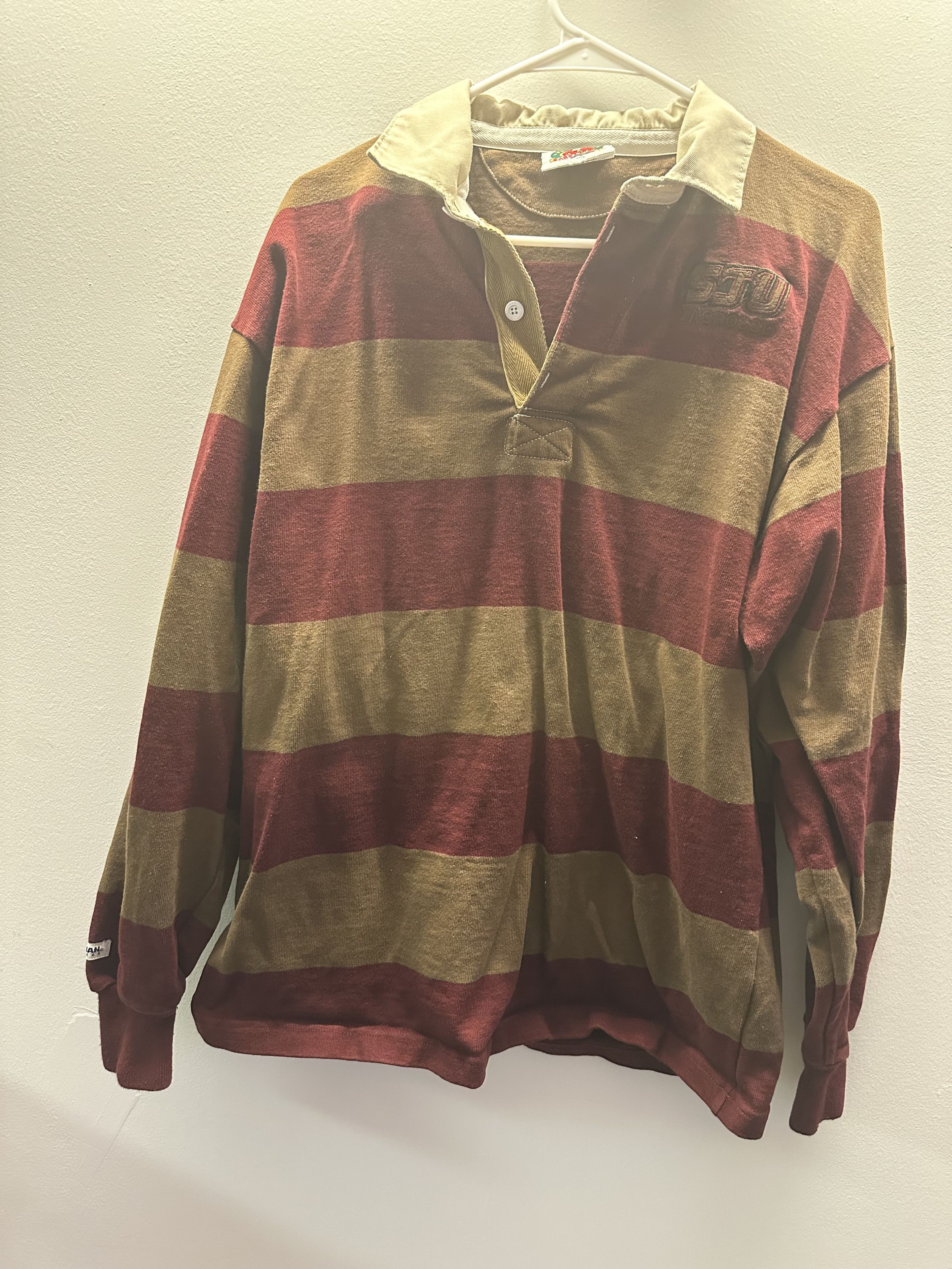 Vintage Vintage SJU Rugby Shirt Size US L / EU 52-54 / 3 - 2 Thumbnail