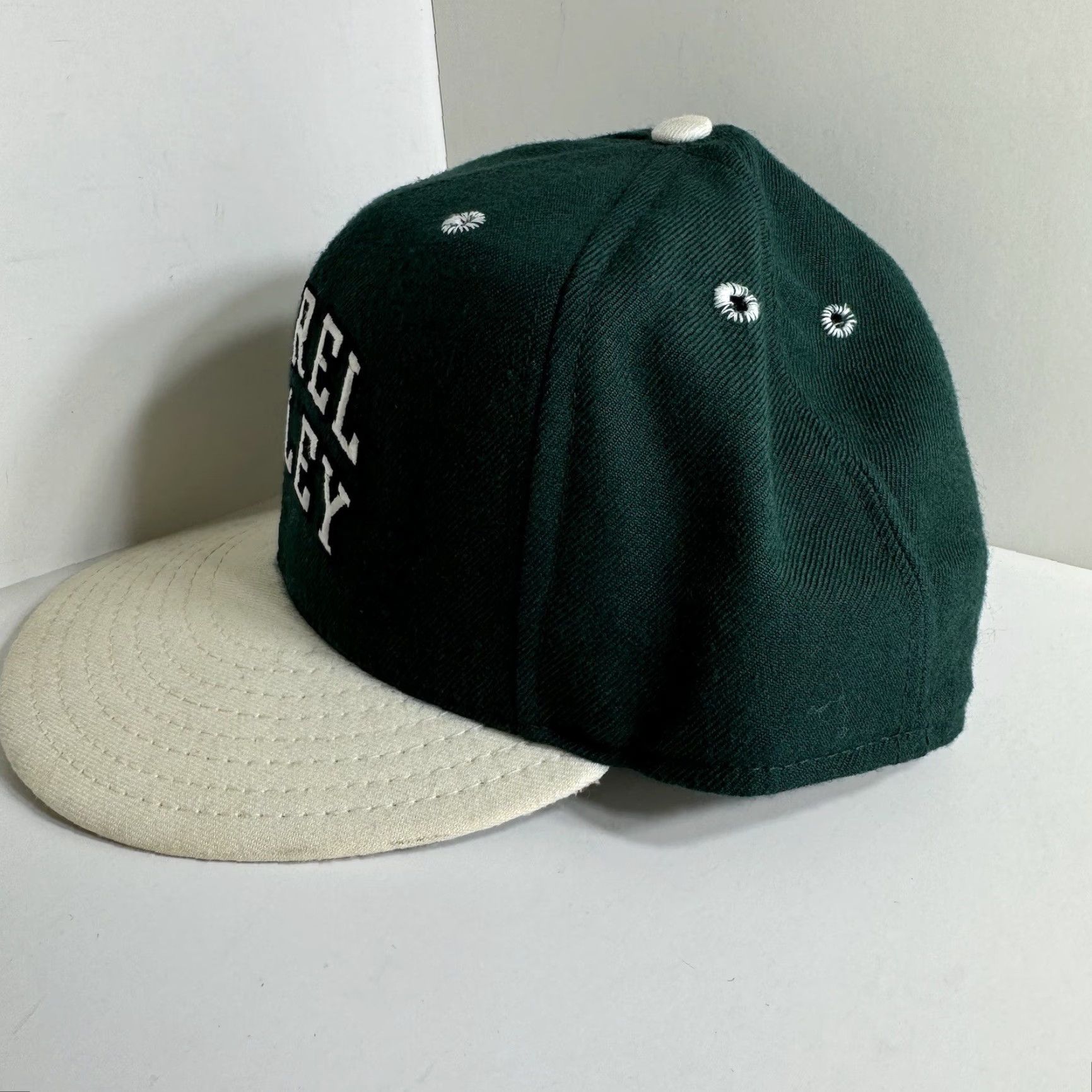 New Era VINTAGE New Era Golf Hat Laurel Valley Fitted 7 1/8 Wool Gray Under Brim Mens Size ONE SIZE - 6 Thumbnail
