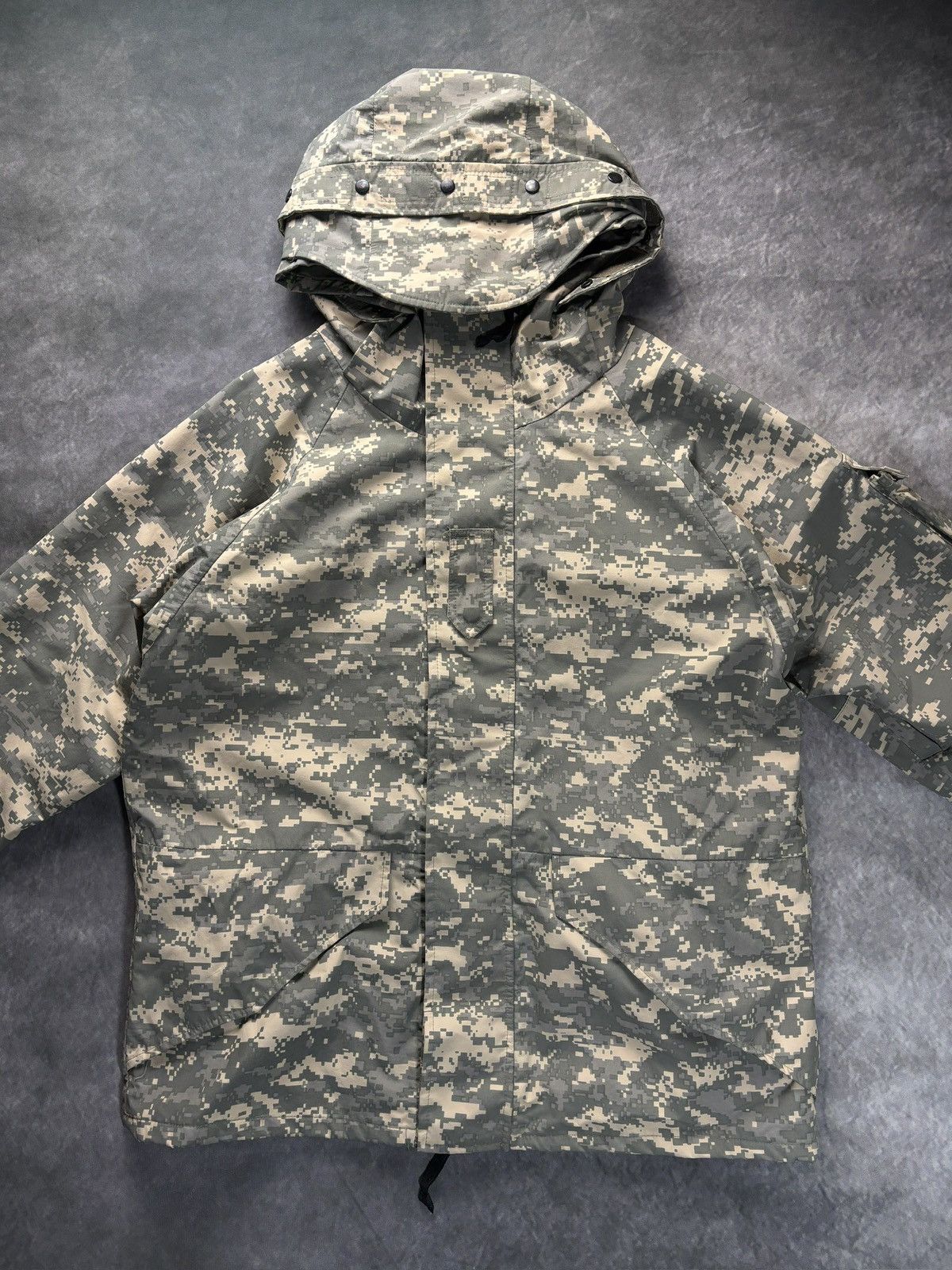 Vintage Military Shell Digital Camo Rain Hooded Virgil Vintage Rain Size US M / EU 48-50 / 2 - 2 Thumbnail