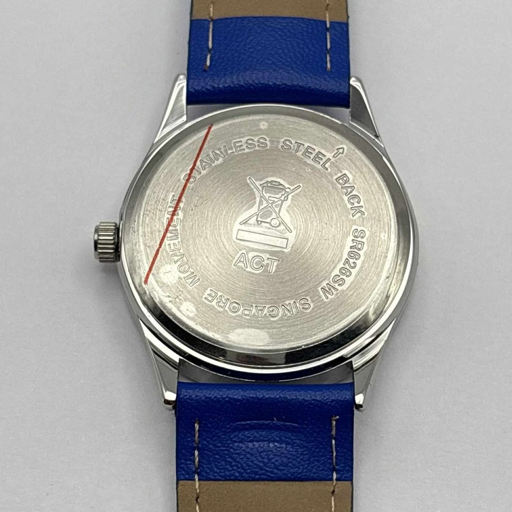 Other Silver & Blue Men's Watch Size ONE SIZE - 5 Thumbnail