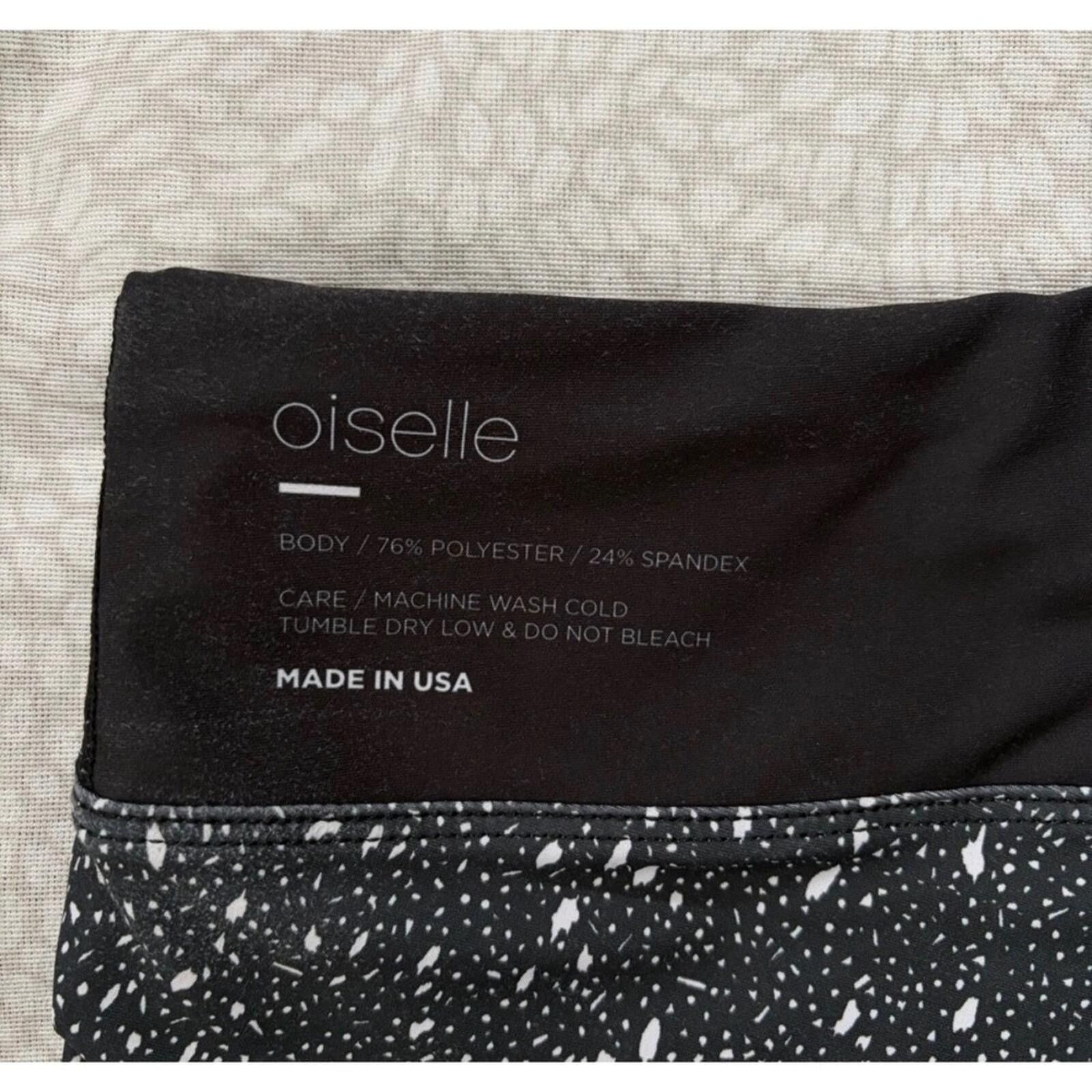 Other Oiselle Stride Running Shorts Small Black White Compression Size 28" / US 6 / IT 42 - 8 Thumbnail