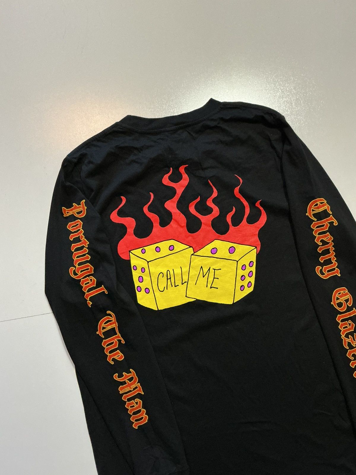 Band Tees Cherry Glazerr X Portugal The Man Call Me Band L/S T-Shirt Size US S / EU 44-46 / 1 - 4 Thumbnail