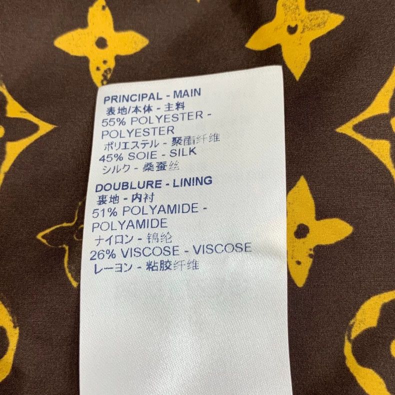 Louis Vuitton Louis Vuitton Dark brown logo full print hooded zipper lon Size XS / US 0-2 / IT 36-38 - 9 Thumbnail