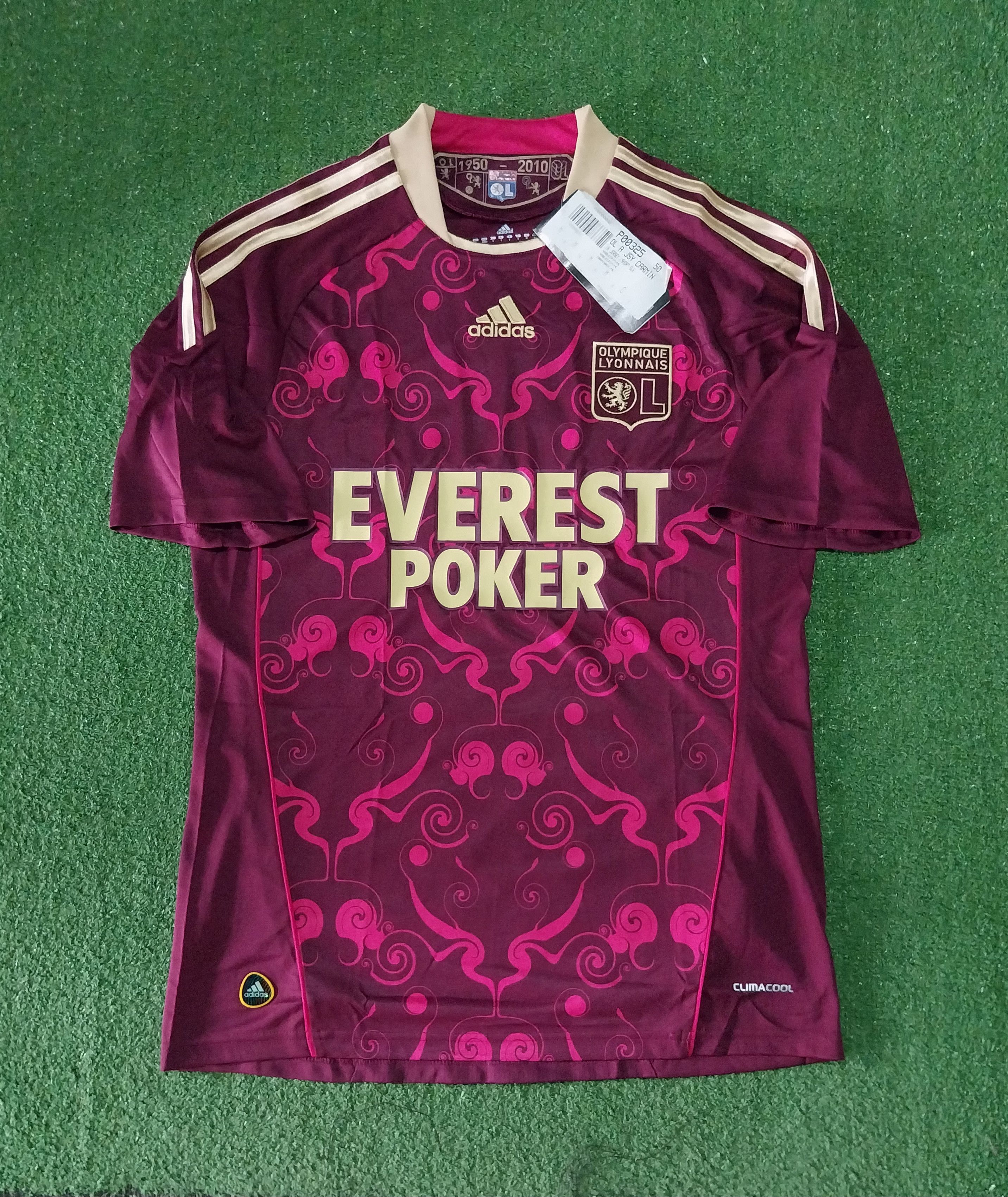 Adidas Olympique lyon away 2010/2011 yoan gourcuff jersey football Size US S / EU 44-46 / 1 - 1 Thumbnail