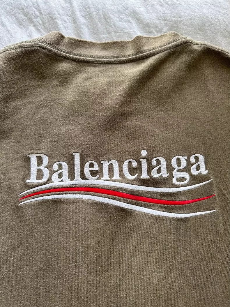 Balenciaga Balenciaga Embroidered logo cola short sleeve T-shirt Size US S / EU 44-46 / 1 - 5 Thumbnail