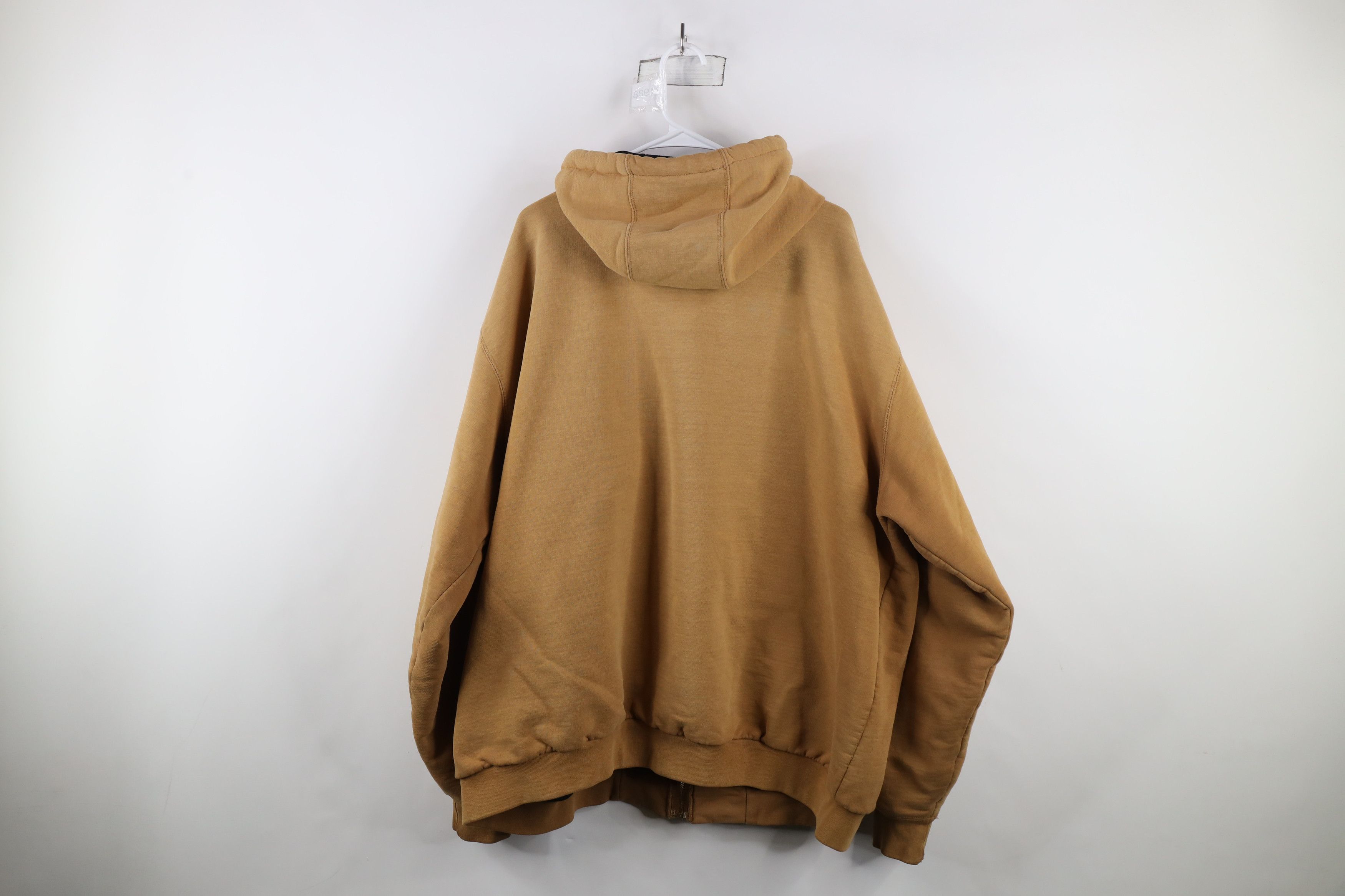 Carhartt × Vintage Vintage Y2K Carhartt Heavyweight Thermal Lined Hoodie Jacket Size US XXL / EU 58 / 5 - 13 Thumbnail