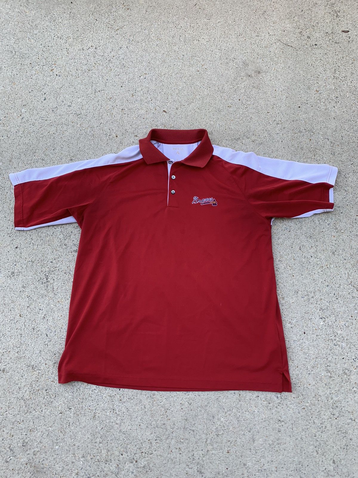 MLB Atlanta Braves Polo Shirt Size US L / EU 52-54 / 3 - 1 Thumbnail