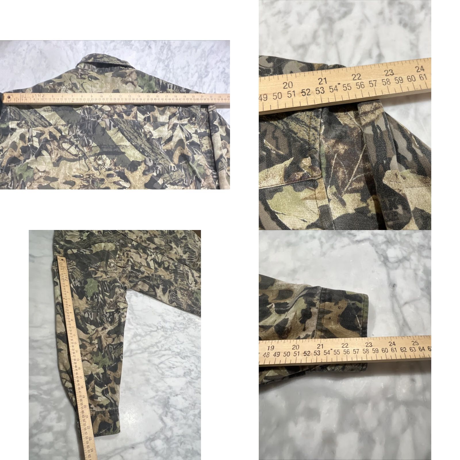 Jerzees Jerzees Outdoor Mossy Oak Forest Floor Button Down Shirt Men L Long Sleeves Nepal Size US L / EU 52-54 / 3 - 9 Thumbnail
