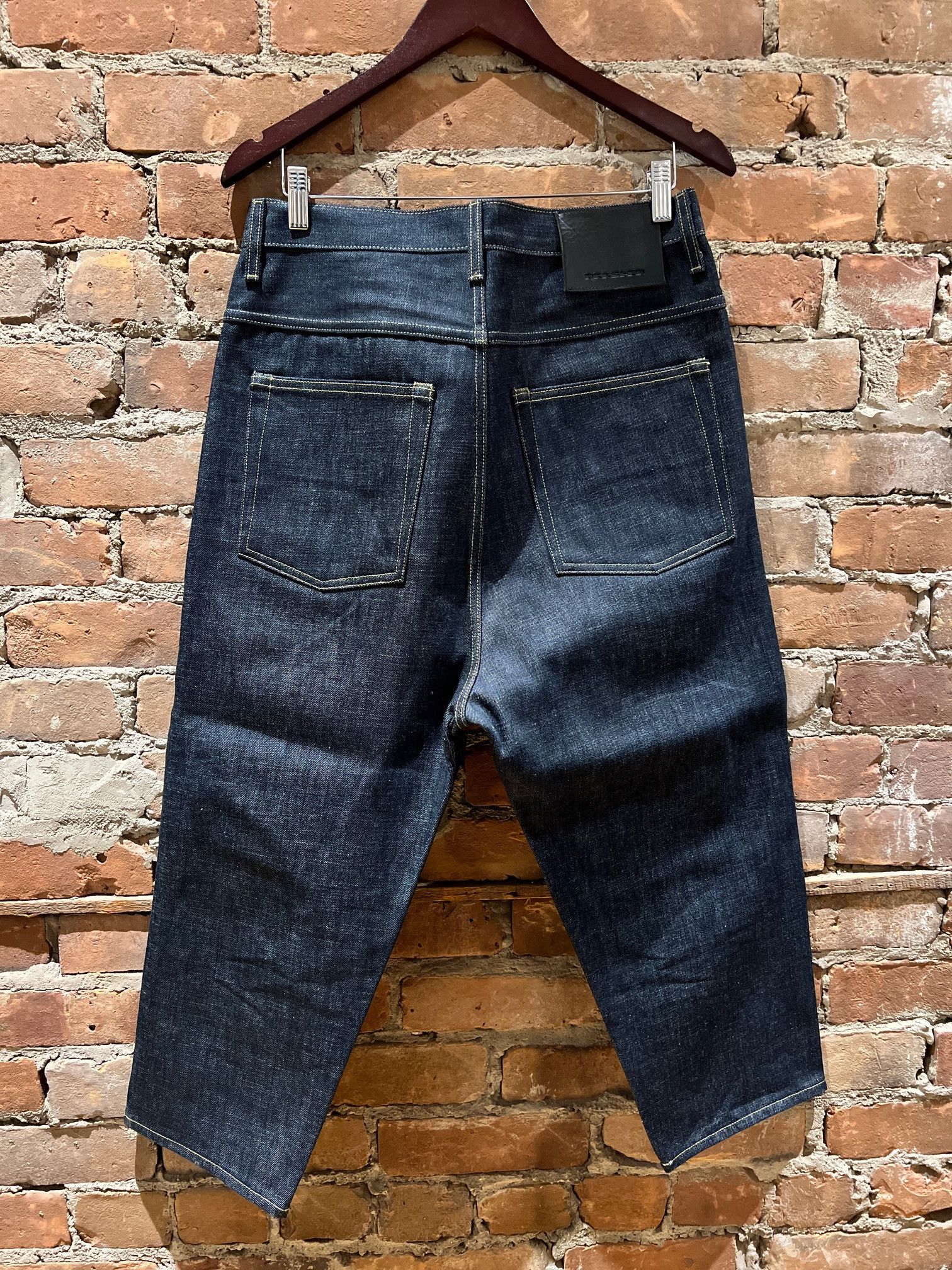 Rick Owens Drkshdw Rick Owens DRKSHDW Collapse Cut Raw Cone Mills Denim Size US 32 / EU 48 - 2 Thumbnail