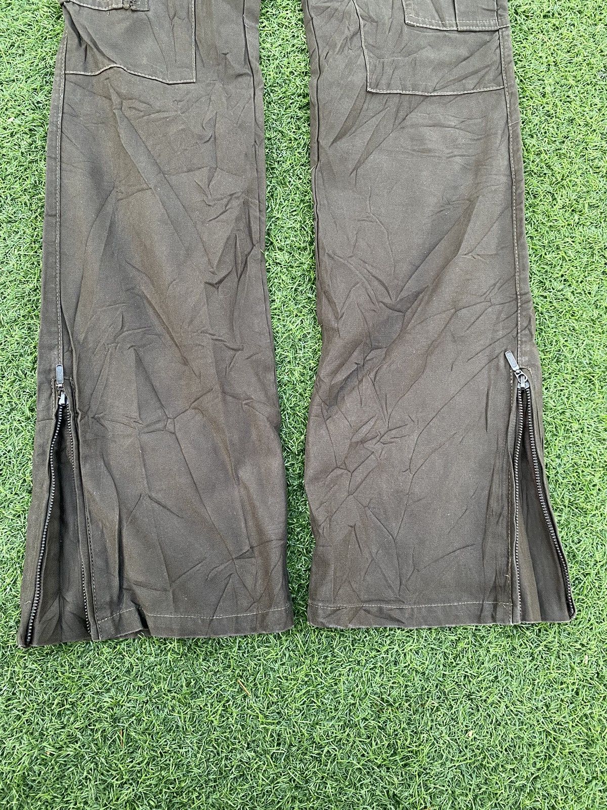 If Six Was Nine FUGA DOUBLE KNEE CARGO TACTICAL PANTS Size US 31 - 9 Thumbnail