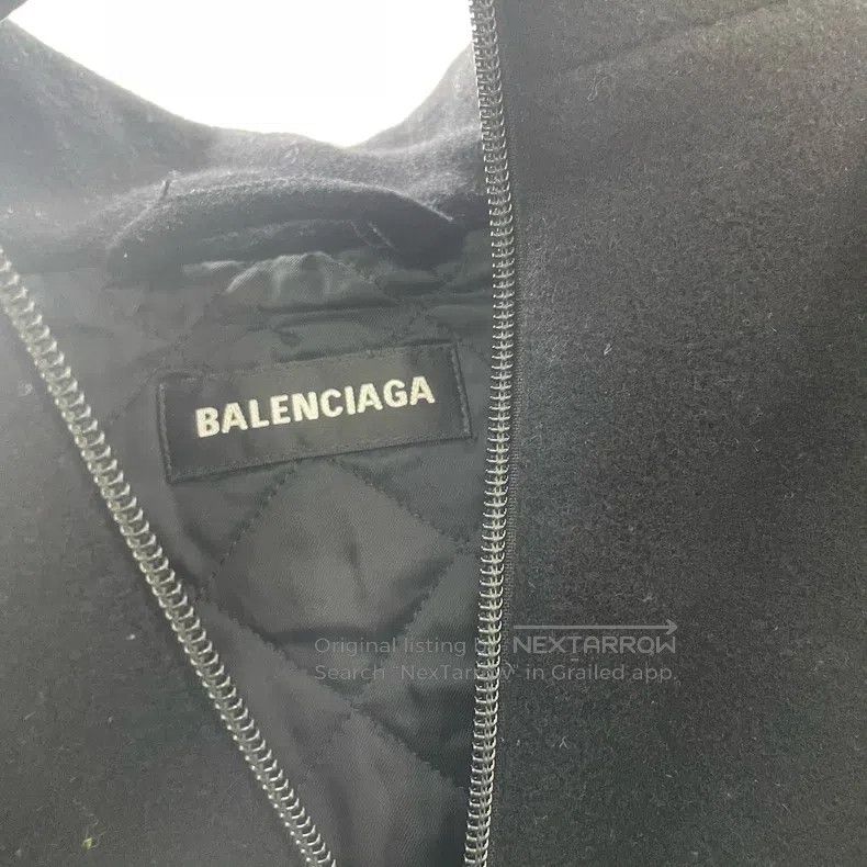 Balenciaga Balenciaga Fleece jacket outerwear cotton coat Size US S / EU 44-46 / 1 - 3 Thumbnail
