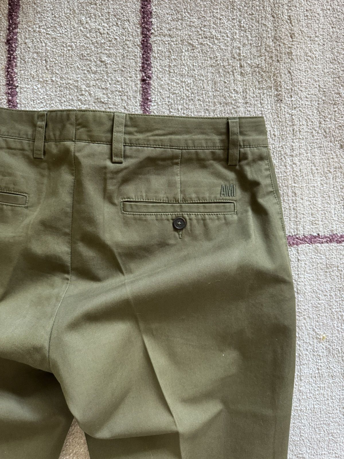 AMI AMI Paris army green pants Size US 30 / EU 46 - 7 Thumbnail