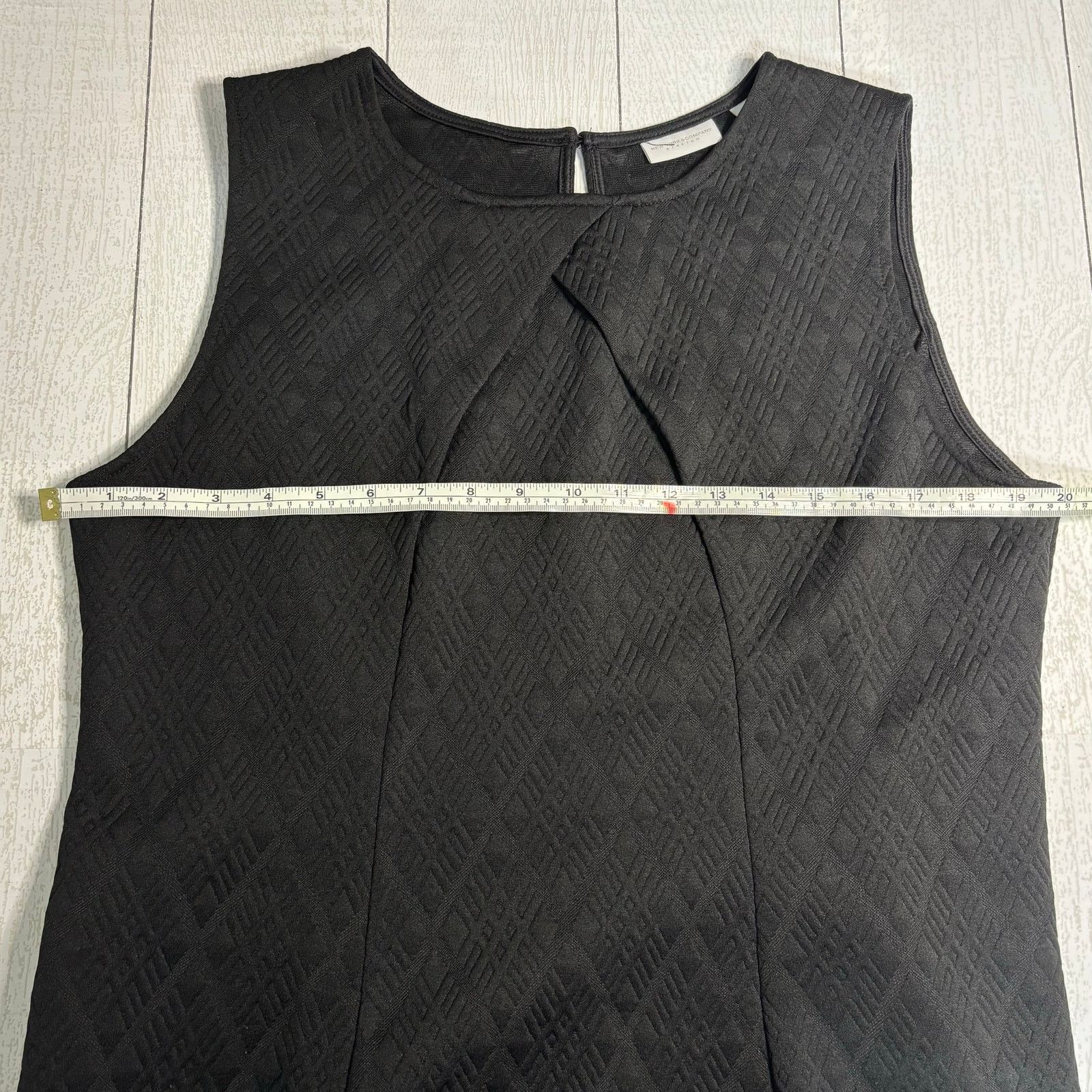 Other New York & Company Black A Line Sleeveless Dress XL Stretch Size XL / US 12-14 / IT 48-50 - 5 Thumbnail