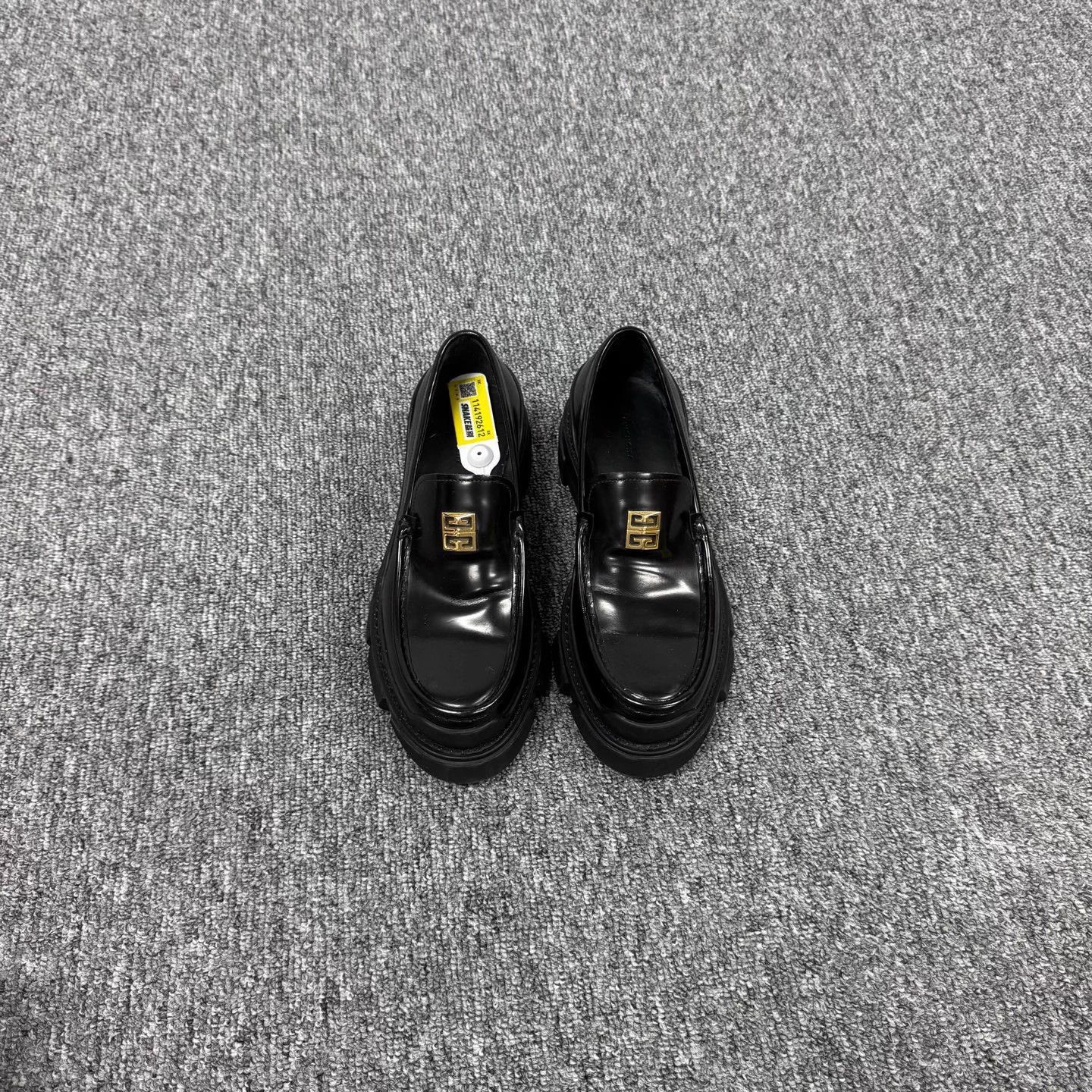 Givenchy Givenchy Black Gold Platform Loafer 36 Size US 5.5 / IT 35.5 - 2 Thumbnail