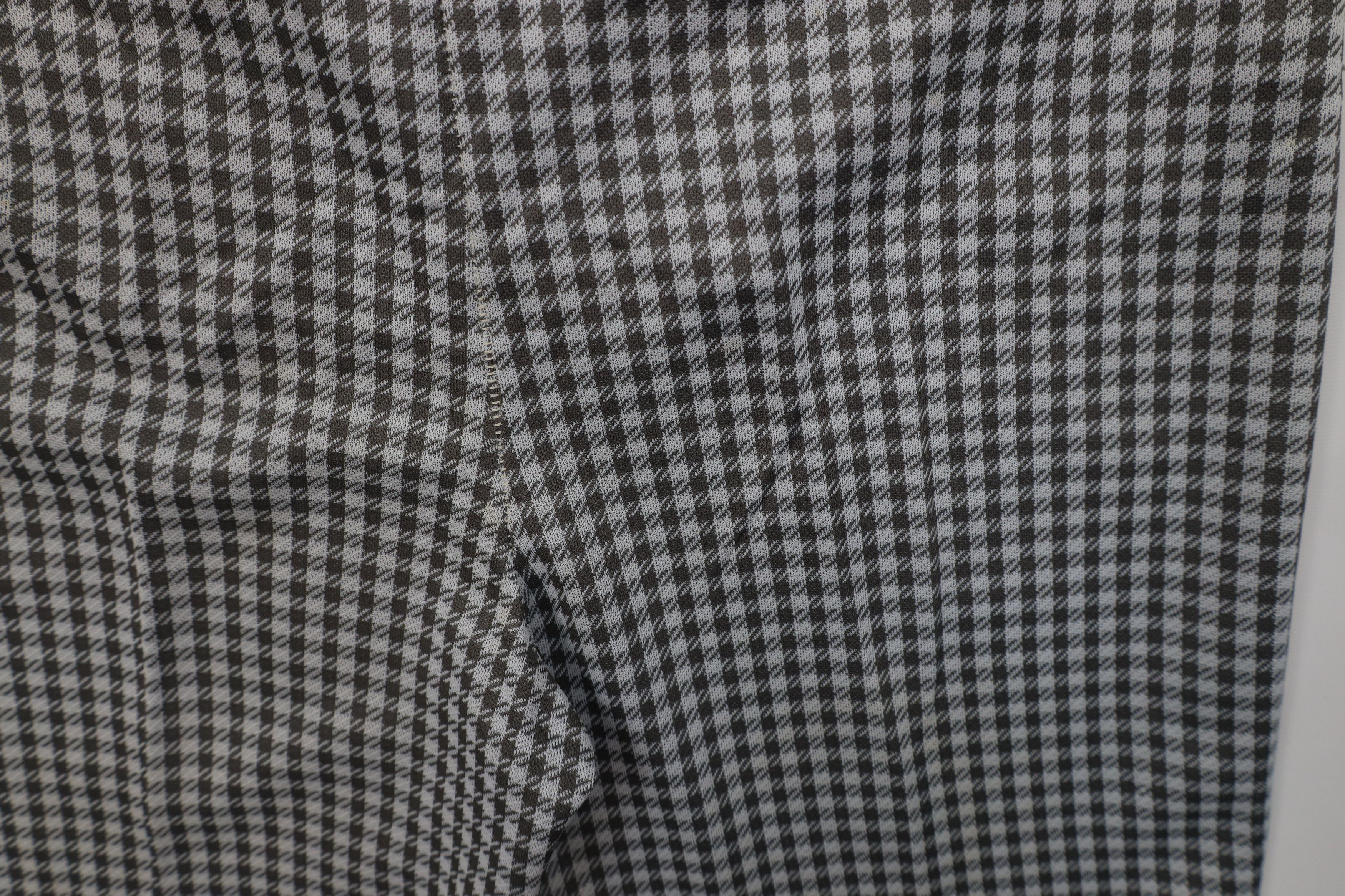 Vintage Vintage 70s Streetwear Bell Bottoms Pants Gray Plaid USA Size 38" / US 16 / IT 52 - 14 Thumbnail