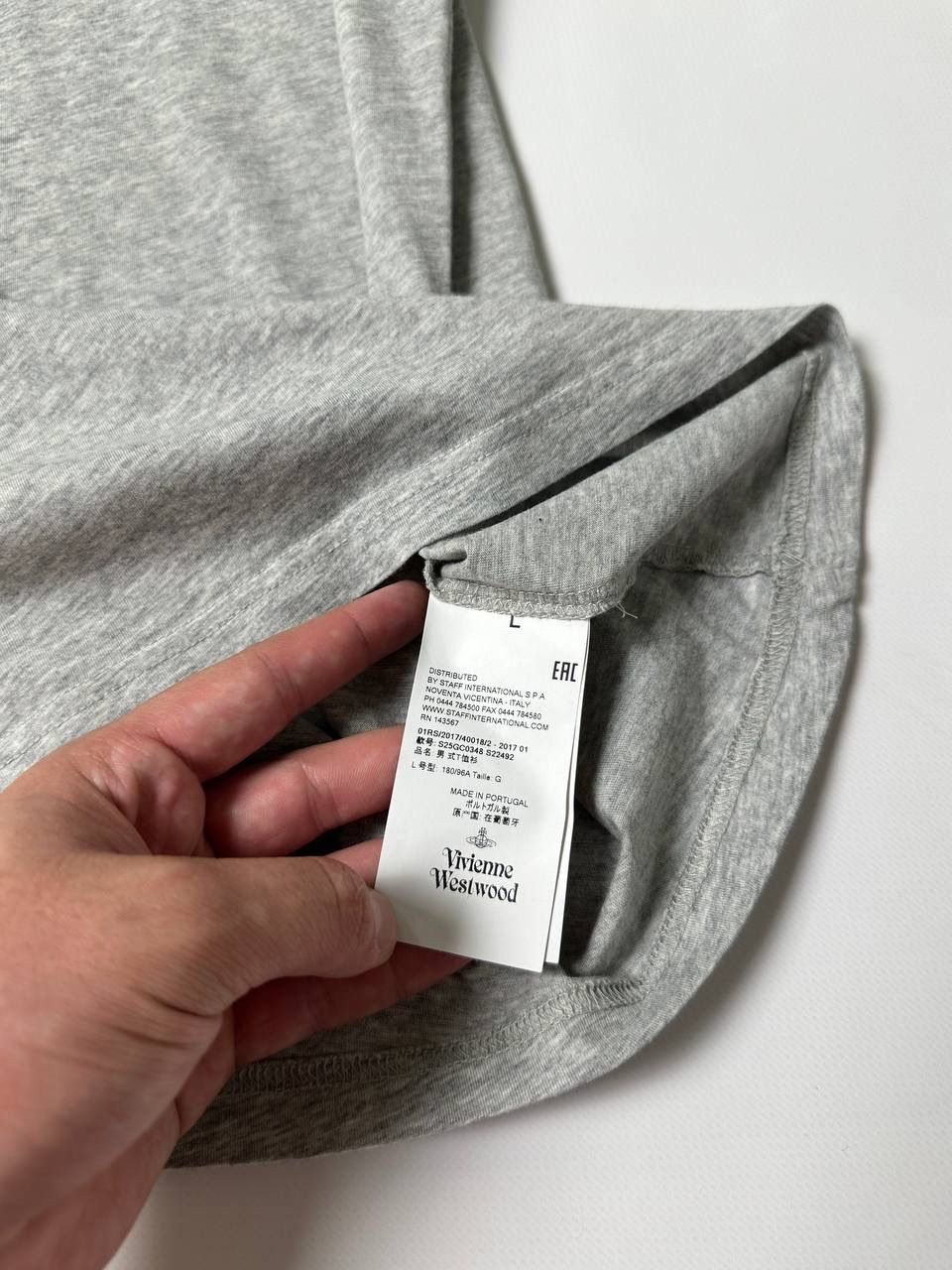 Vintage × Vivienne Westwood 🔥Vivienne Westwood Vintage T shirt Gray Size US L / EU 52-54 / 3 - 5 Thumbnail
