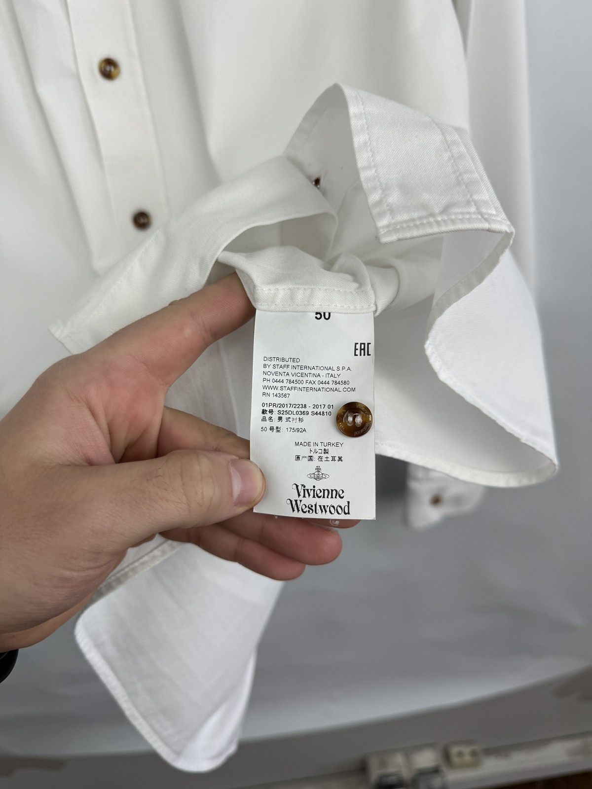 Vivienne Westwood 🇮🇹 Vivienne Westwood Luxury Shirt Rare Retro Hype Y2K Size US M / EU 48-50 / 2 - 6 Thumbnail