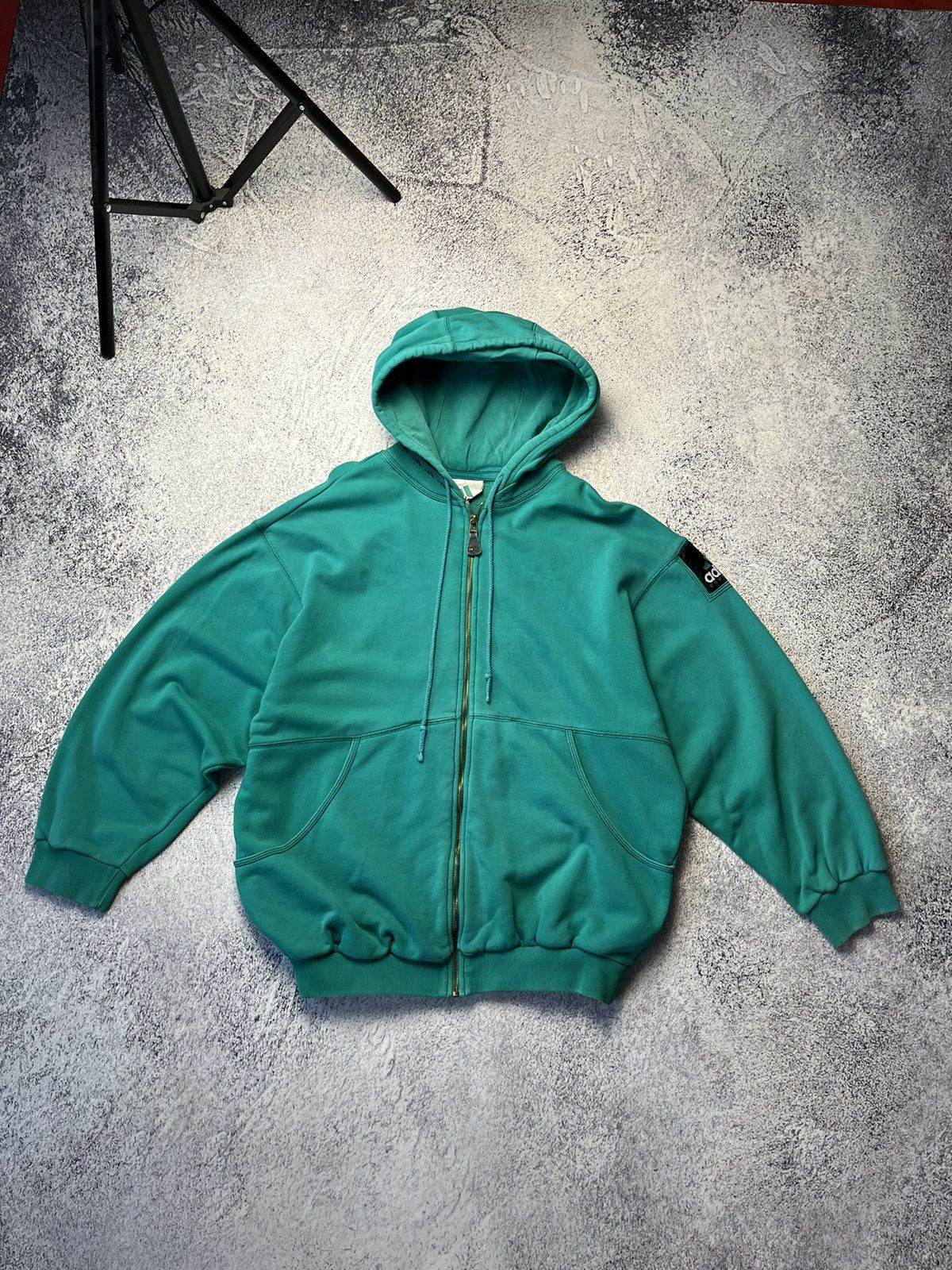 Adidas Vintage Adidas Equimpent Zip Hoodie 90s Size US M / EU 48-50 / 2 - 4 Thumbnail